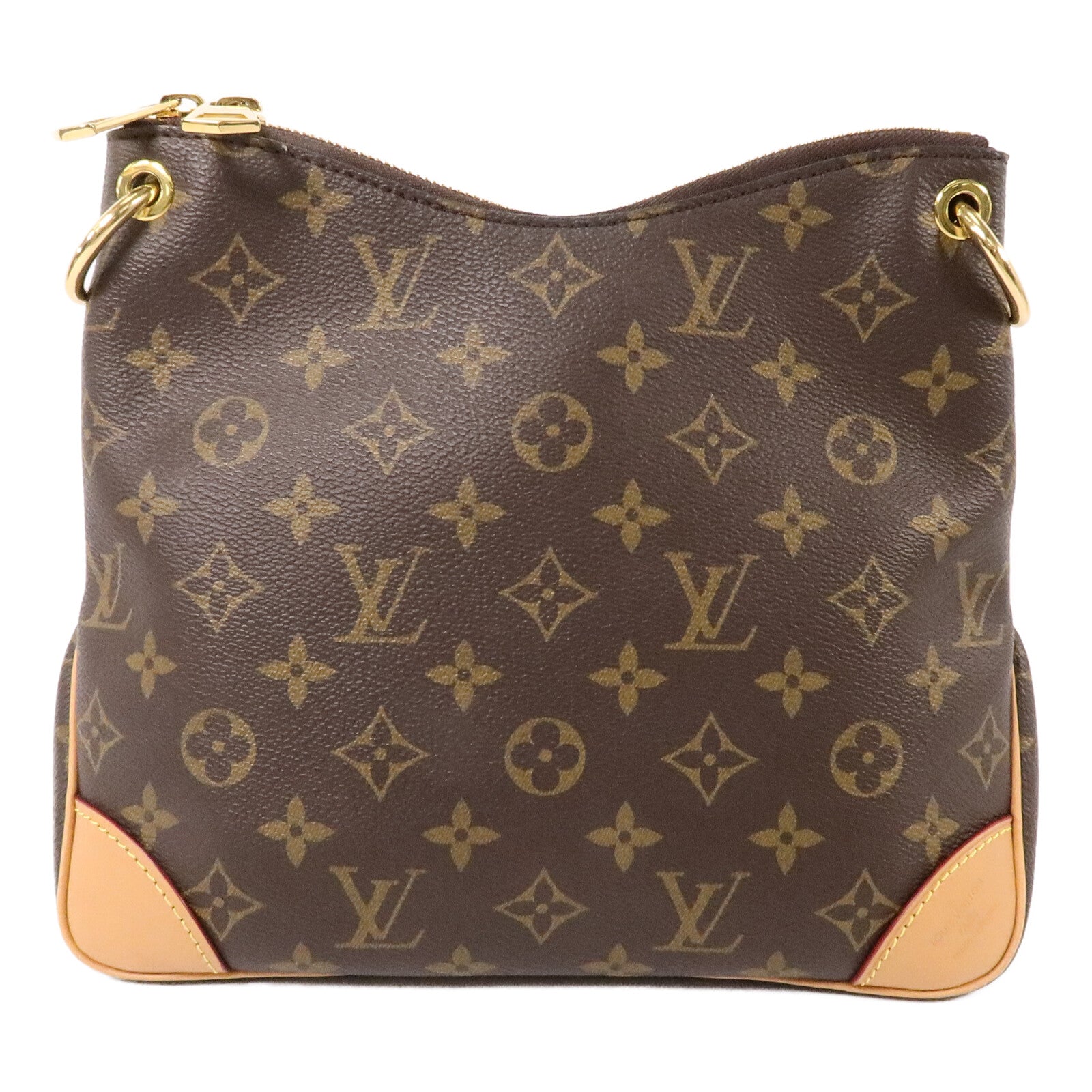 LOUIS VUITTON Monogram Odeon PM金扣肩背袋