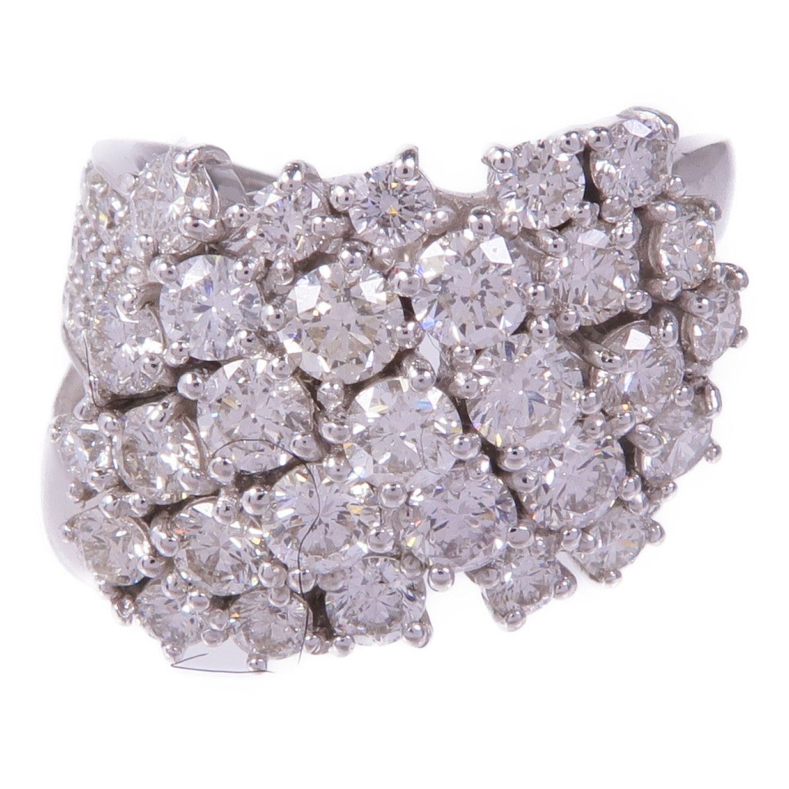 JEWELRY 【激減優惠】PT900鉑金Diamond Ring鑽石戒指US#6