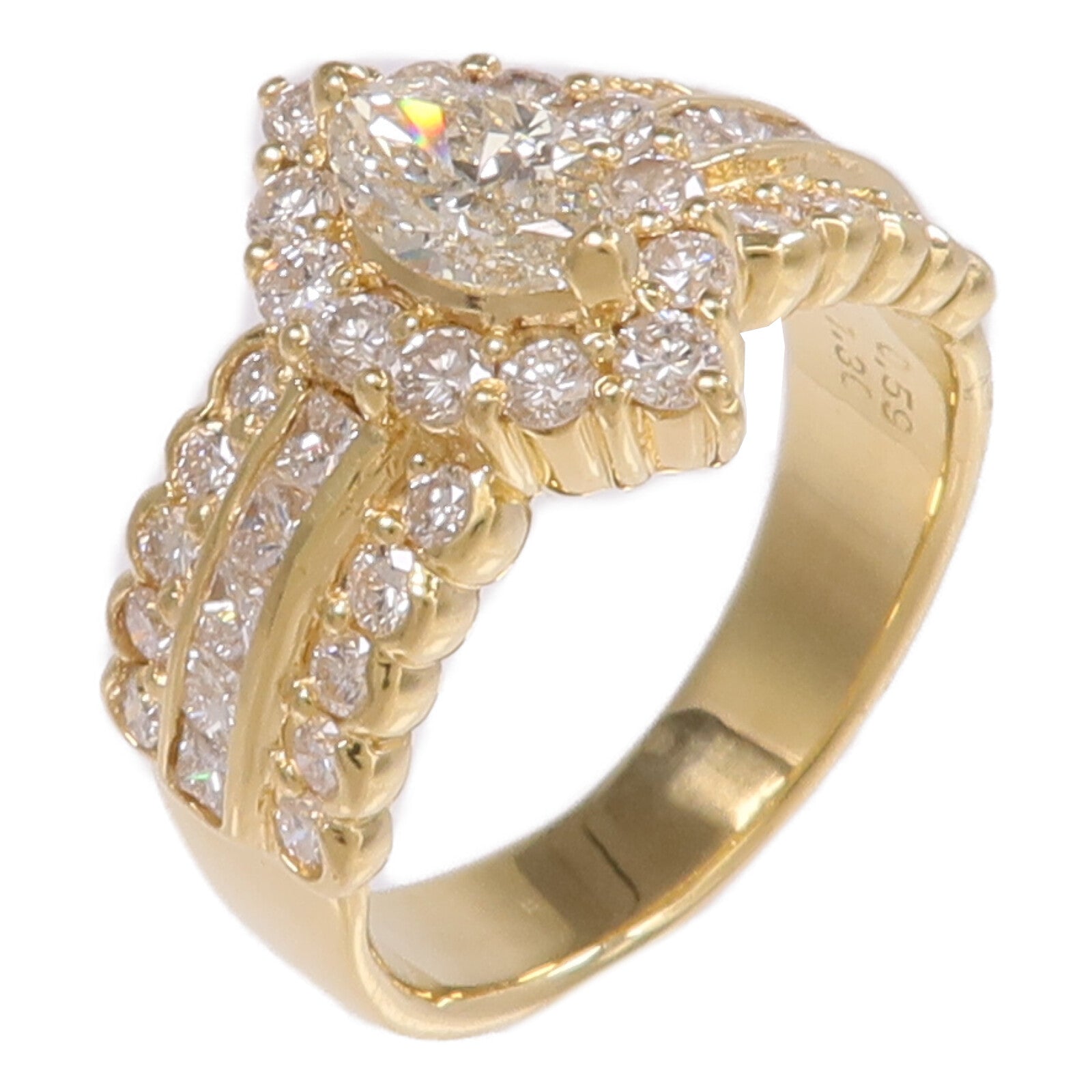 JEWELRY 18K黃金Diamond Ring鑽石戒指