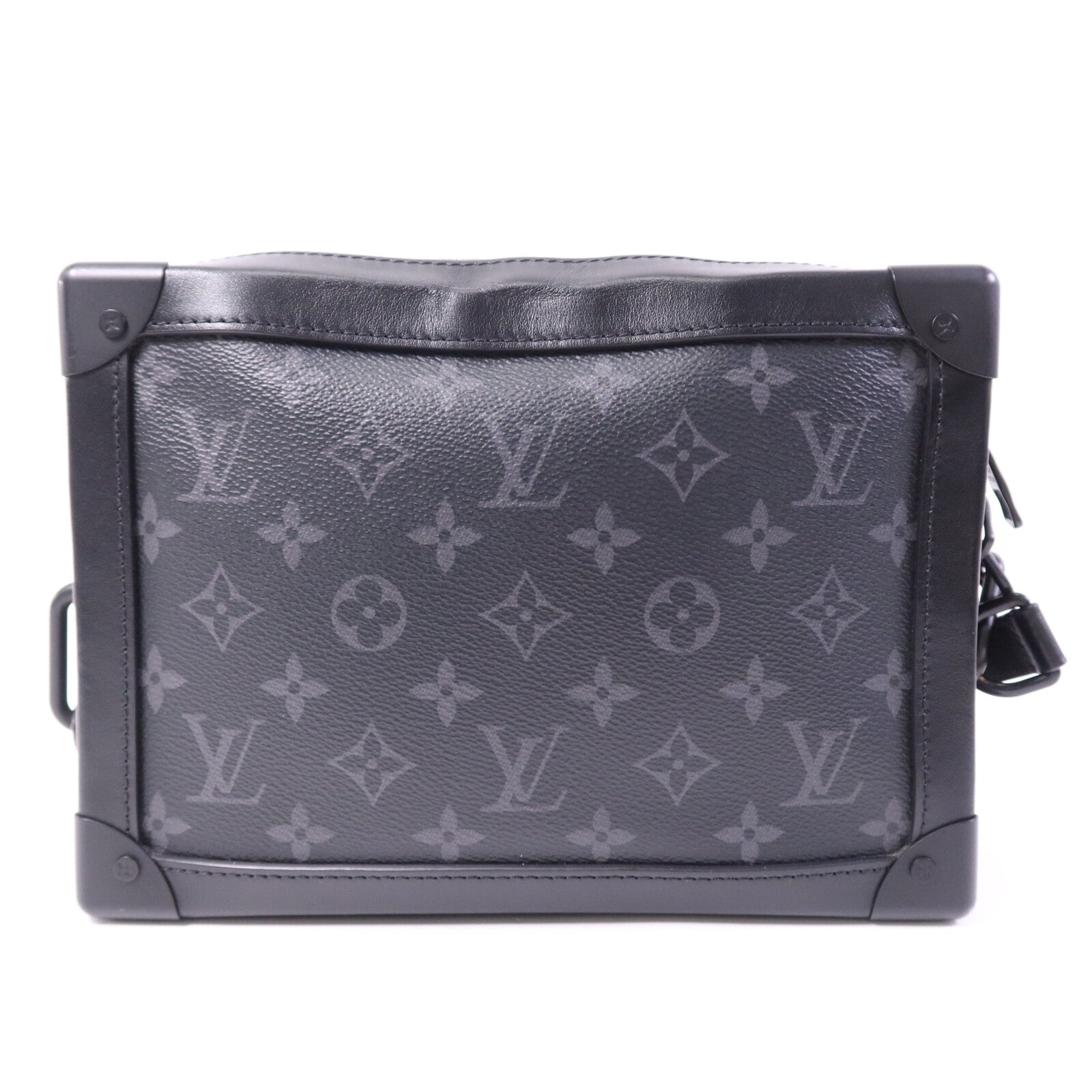 LOUIS VUITTON Monogram Eclipse Soft Trunk肩背袋