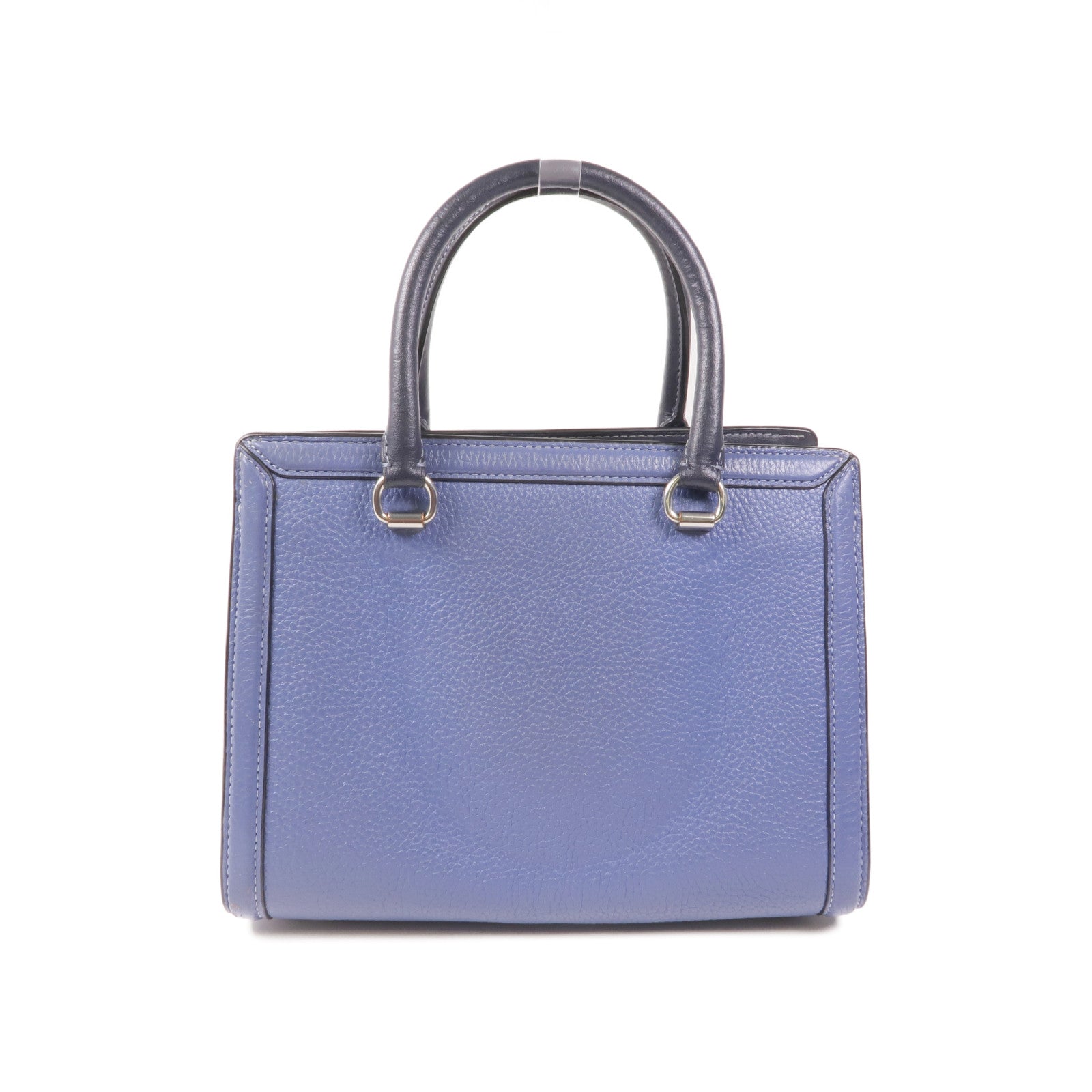 COACH 牛皮皮革2 Way Shoulder銀扣手挽肩背兩用袋