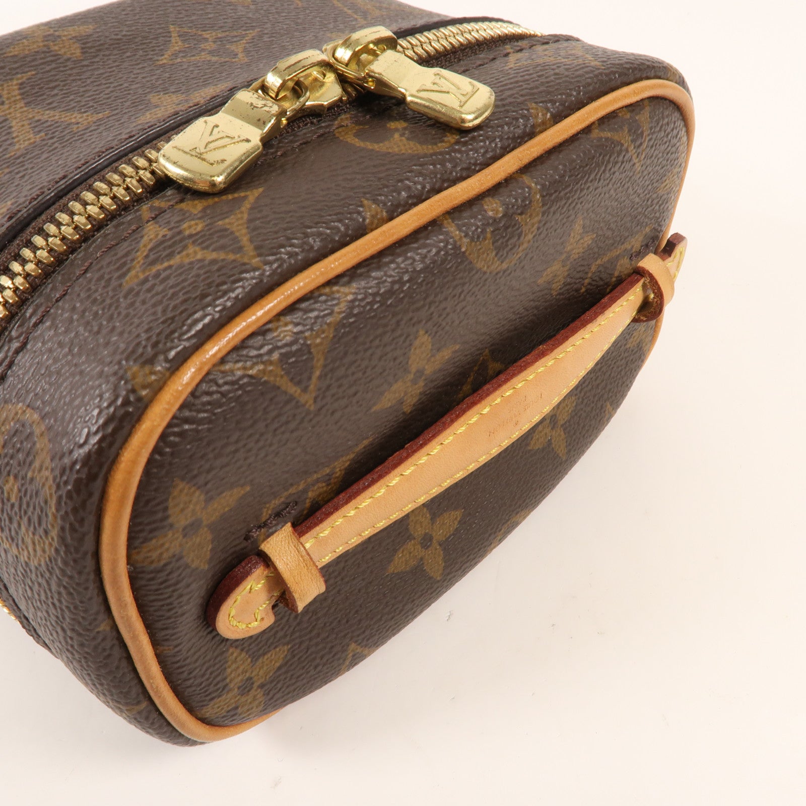 LOUIS VUITTON Monogram Nice Nano金扣化妝袋