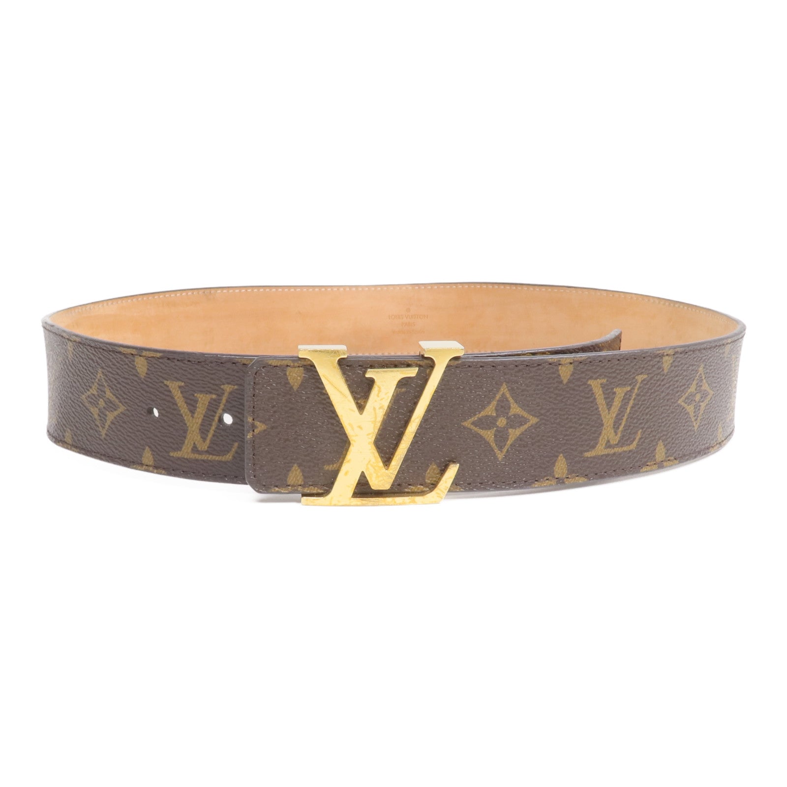 LOUIS VUITTON Monogram Belt 85cm皮帶