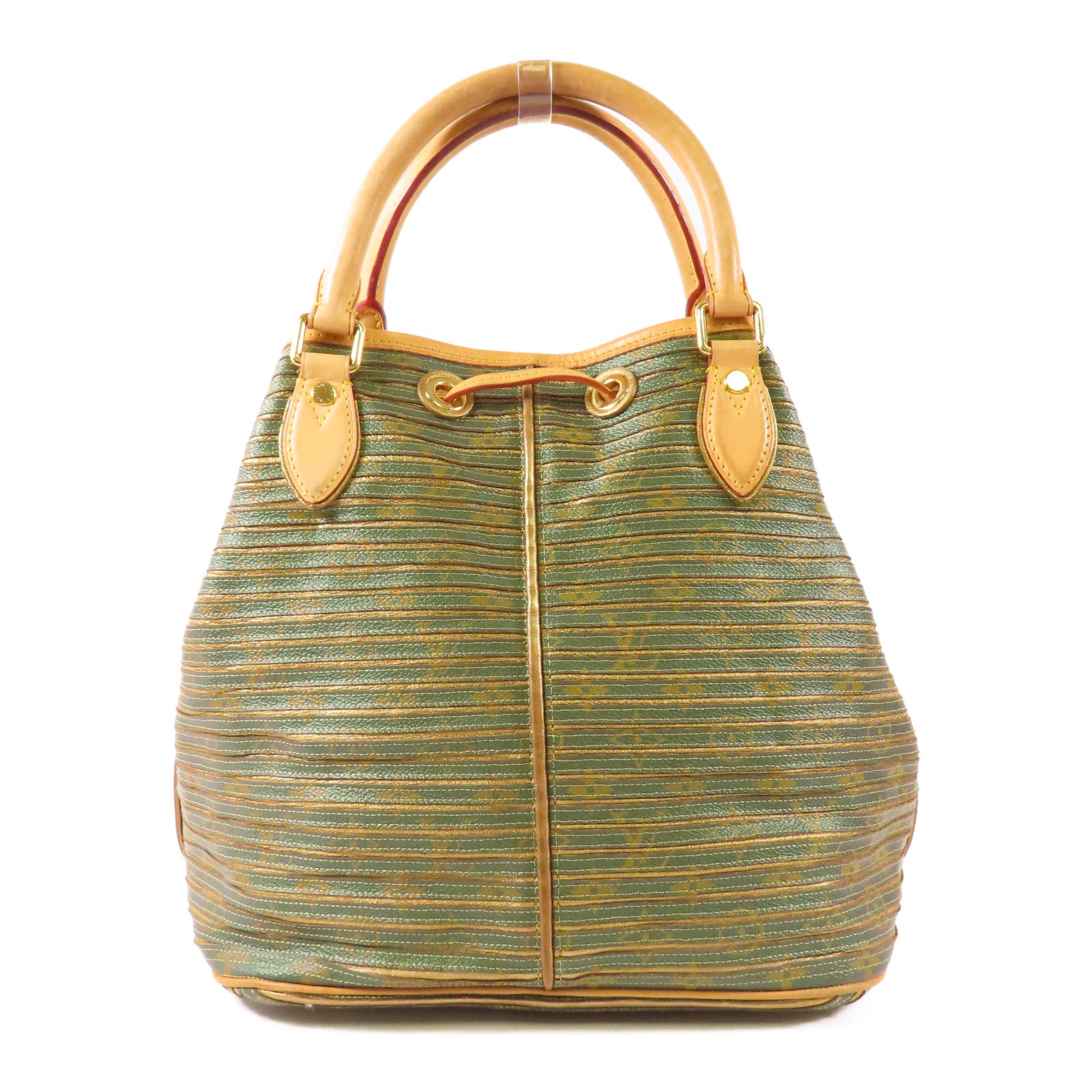 LOUIS VUITTON LV GHW Eden Neo 2 Way Bag M40355 Monogram Eden Green/Gold/Brown