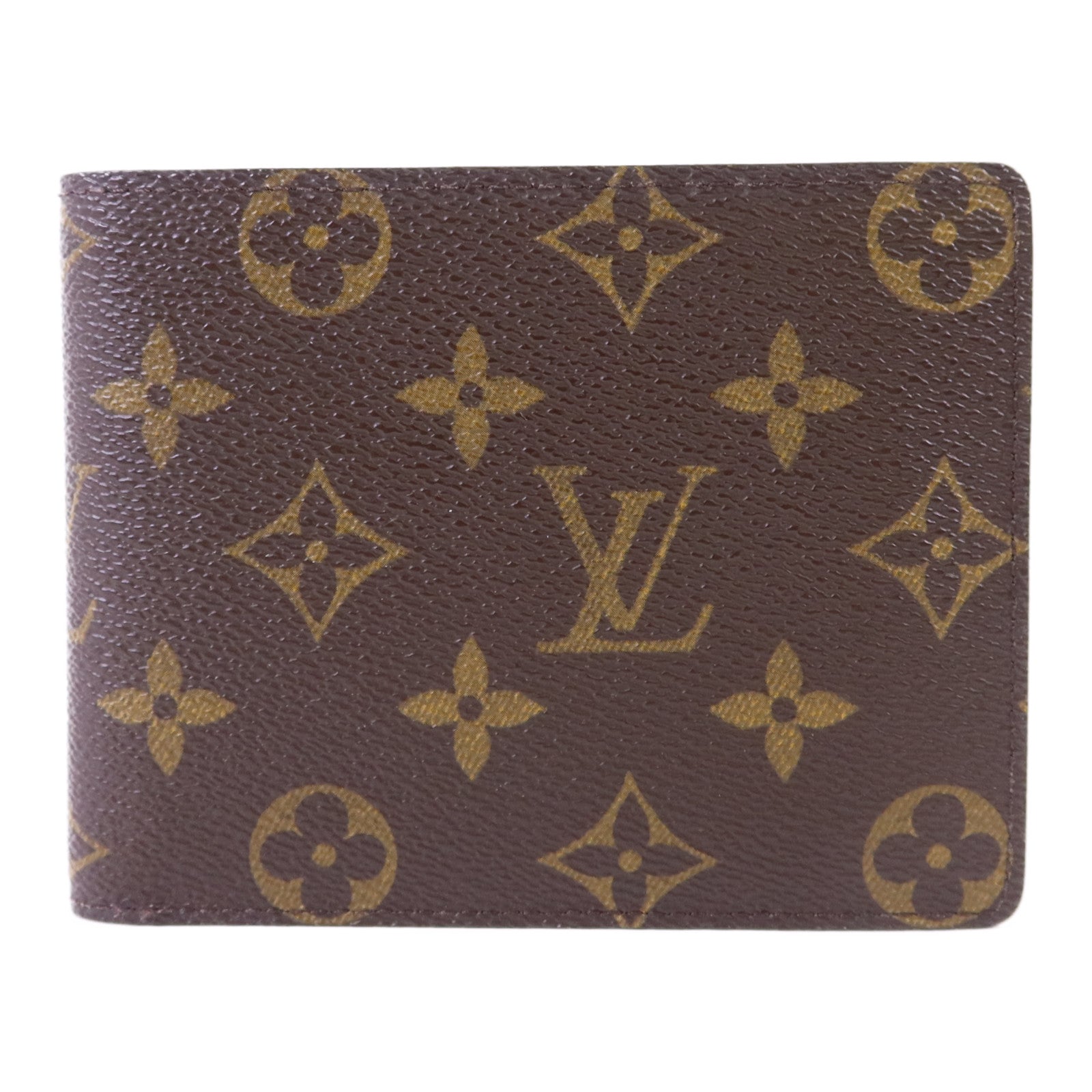LOUIS VUITTON Monogram Bifold Wallet金扣錢包