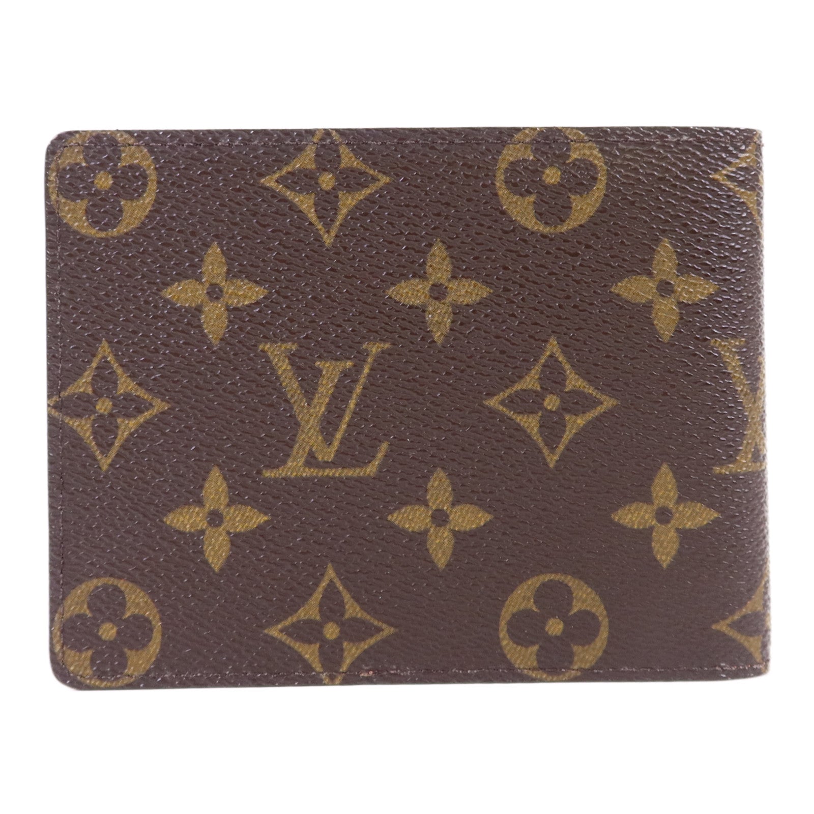 LOUIS VUITTON Monogram Bifold Wallet金扣錢包