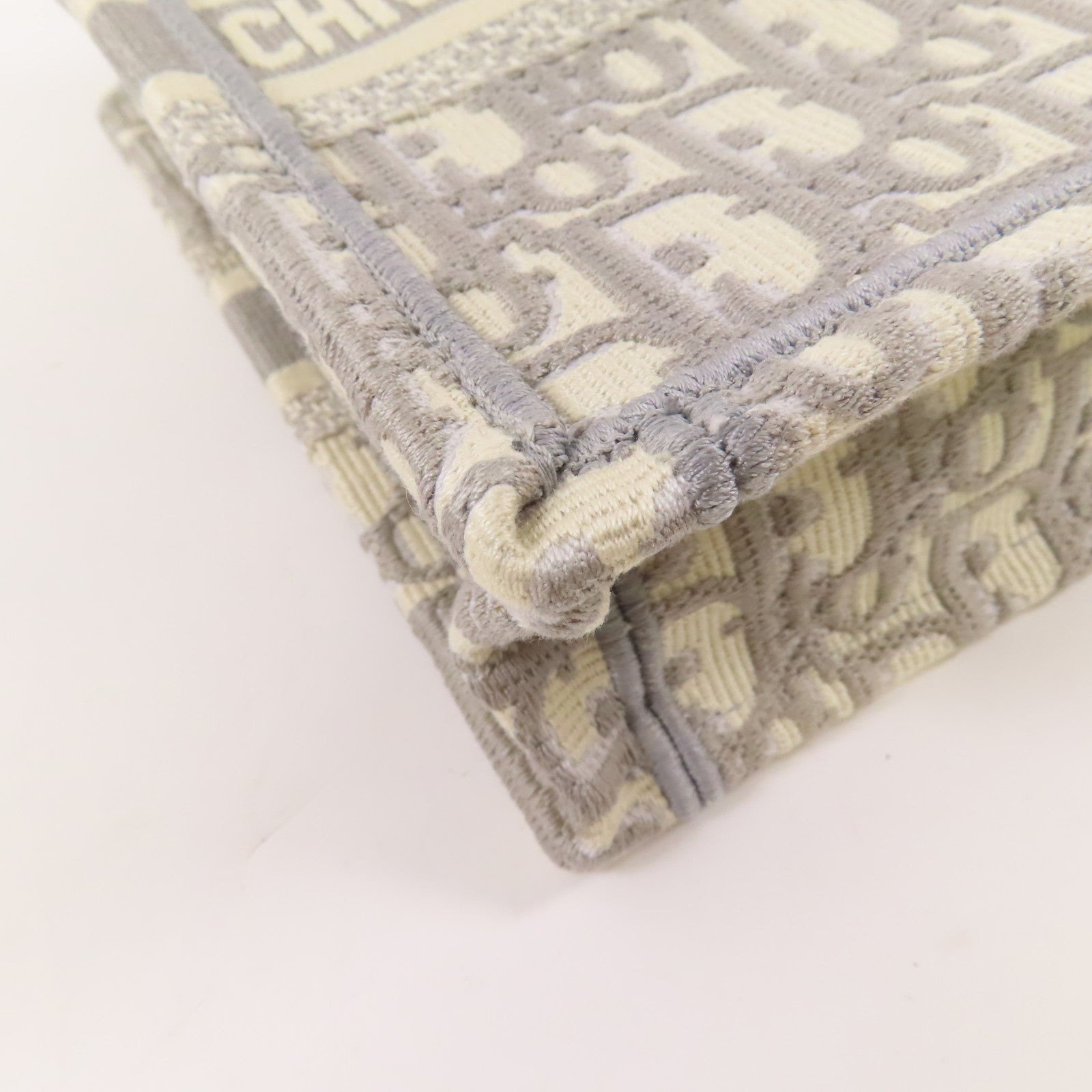 Dior 帆布Mini Book Tote金扣手挽肩背兩用袋