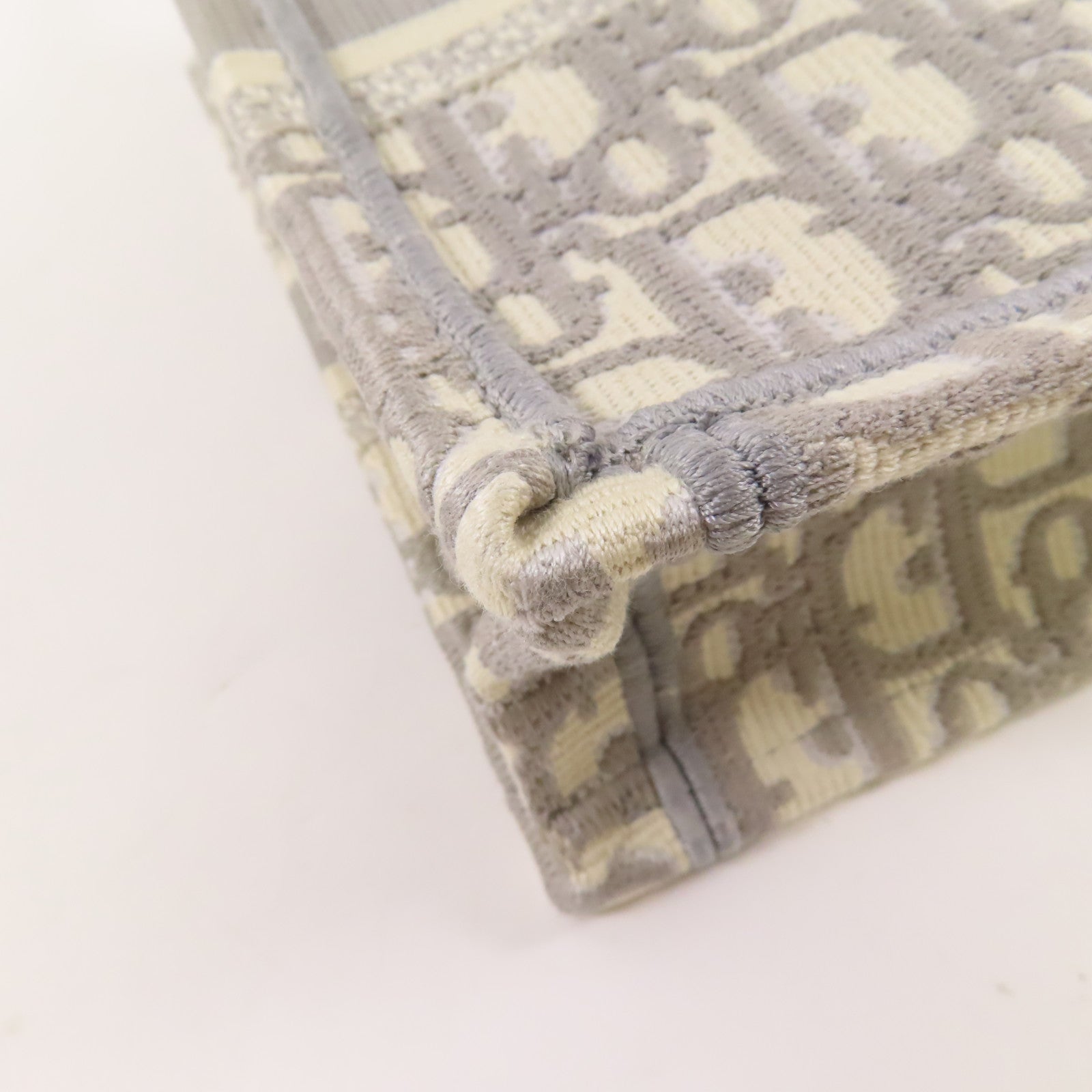 Dior 帆布Mini Book Tote金扣手挽肩背兩用袋