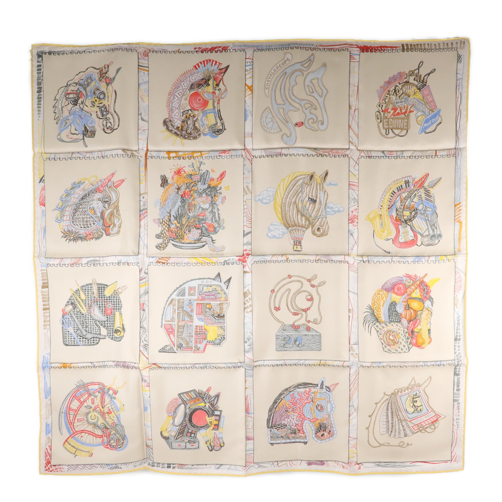 HERMES 絲質Scarf絲巾