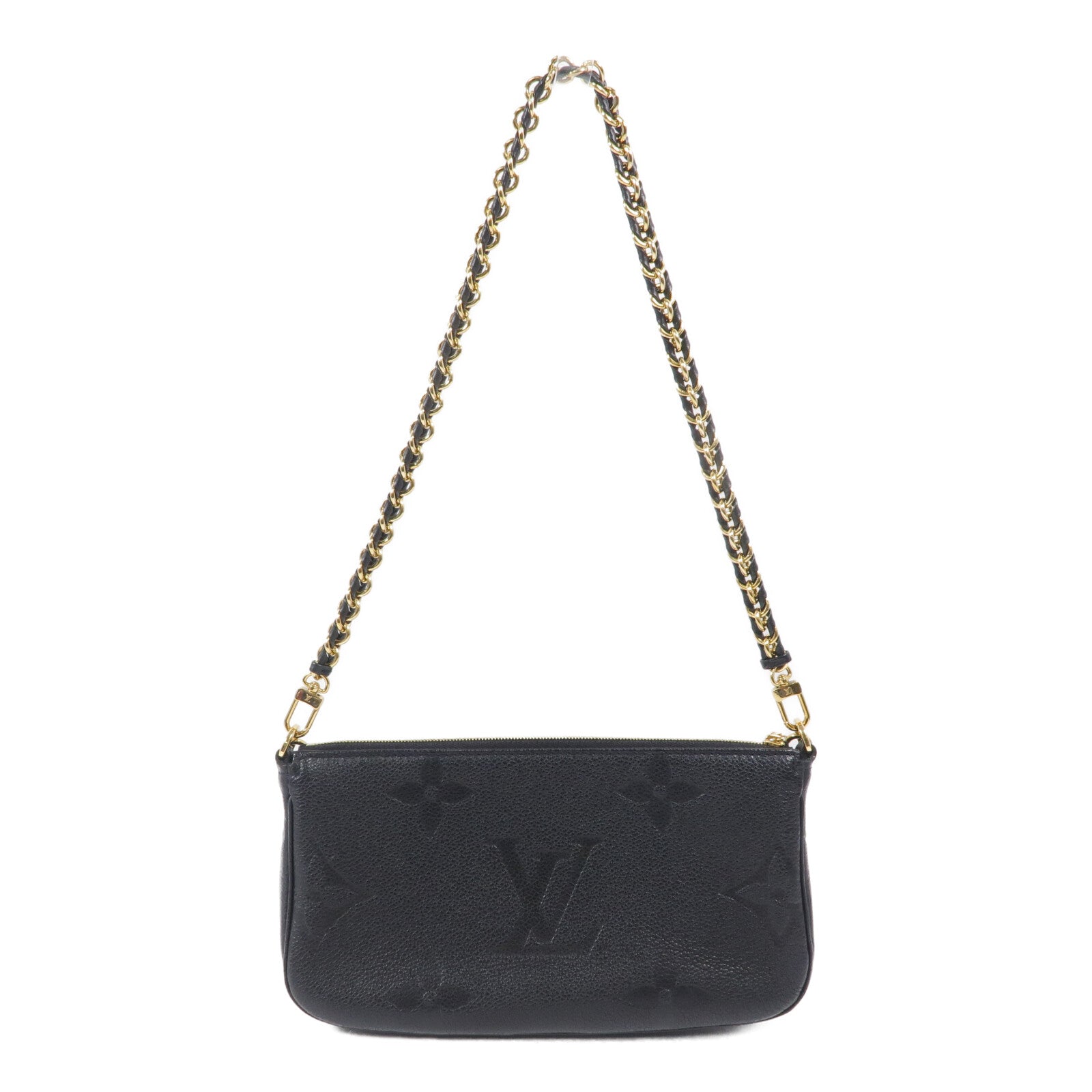 LOUIS VUITTON Monogram Empreinte Multi Pochette Accessoires手挽肩背兩用袋