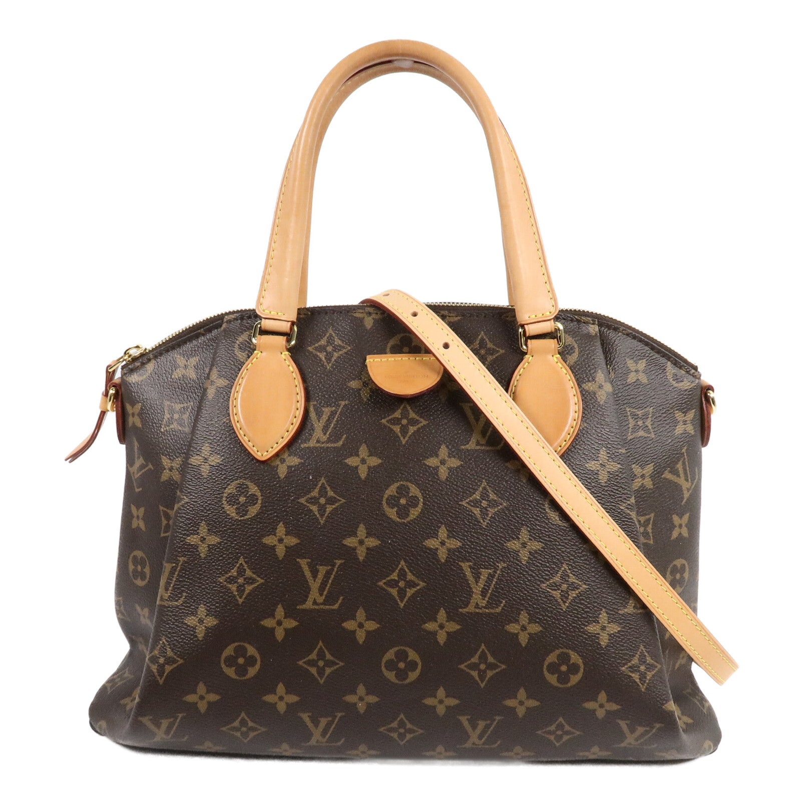 LOUIS VUITTON Monogram Rivoli MM手挽肩背兩用袋