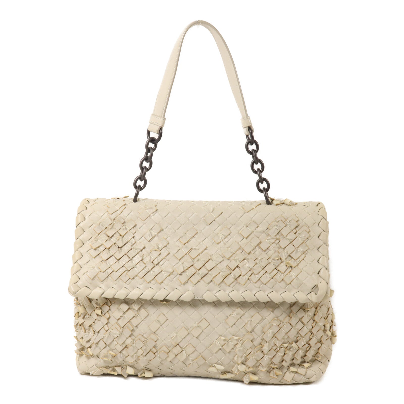 BOTTEGA VENETA 牛皮皮革Shoulder Bag鏈帶肩背袋