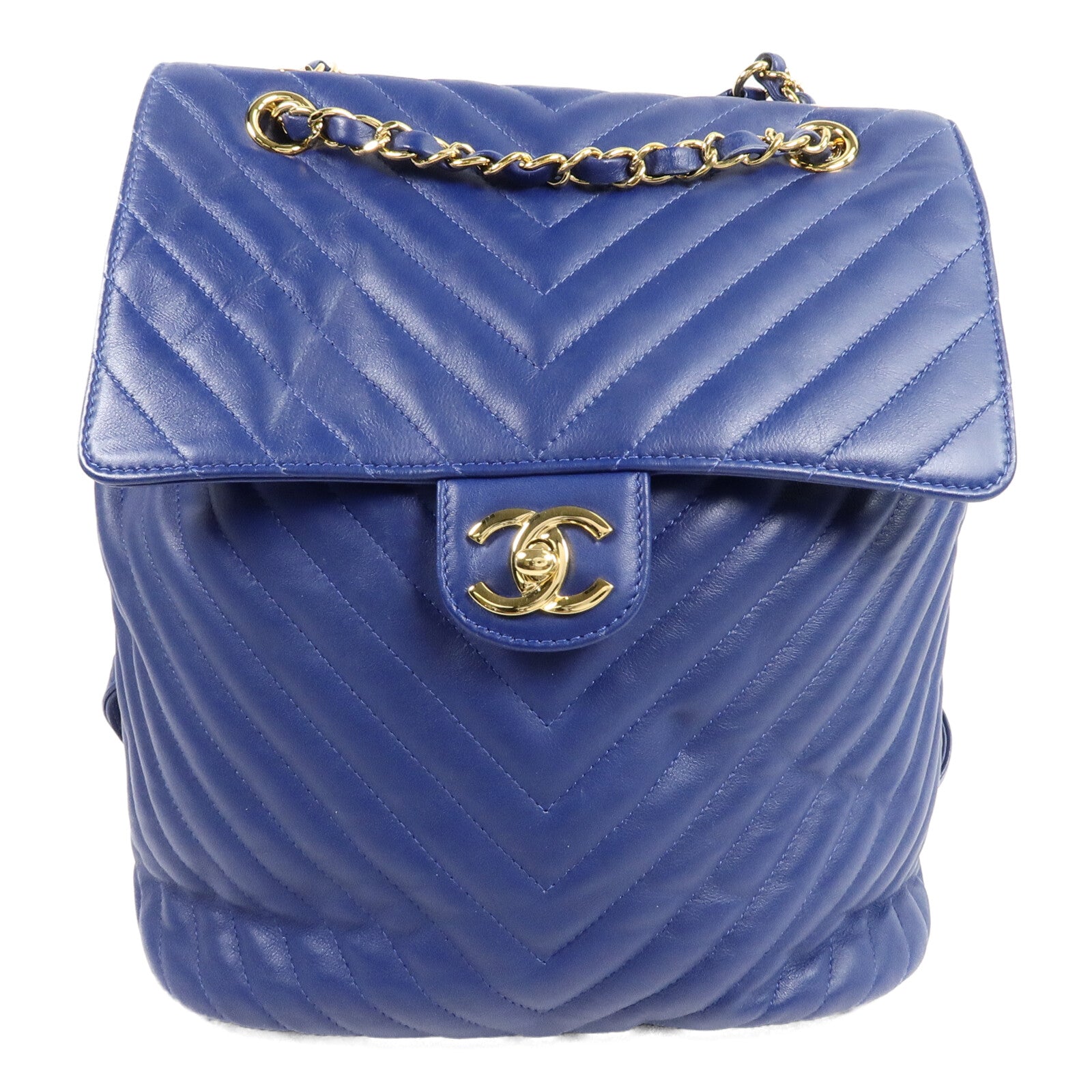 CHANEL 牛皮皮革Urban Spirit Backpack背包