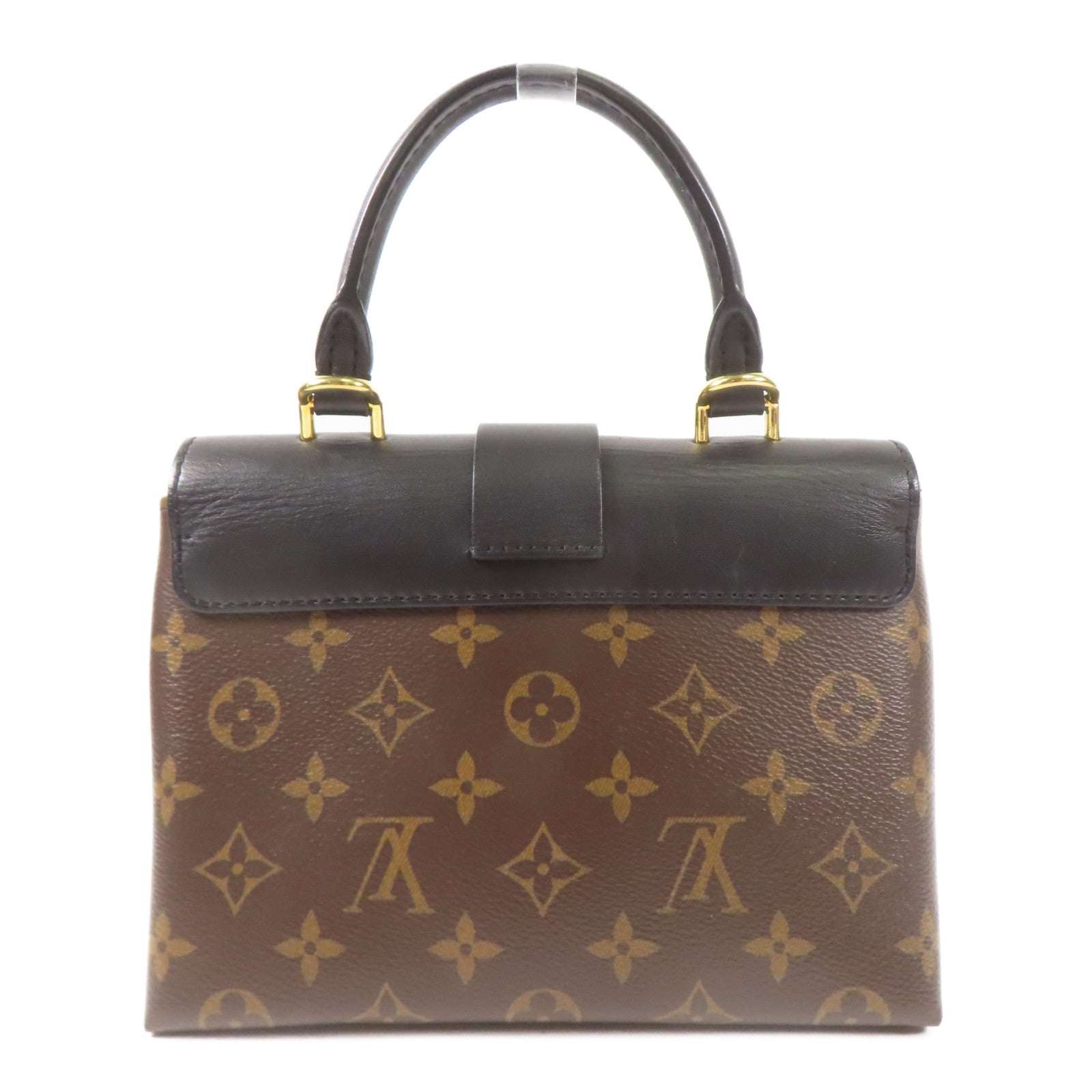 LOUIS VUITTON LV GHW Locky BB 2way Shoulder Handbag M44141 Monogram Brown/Black