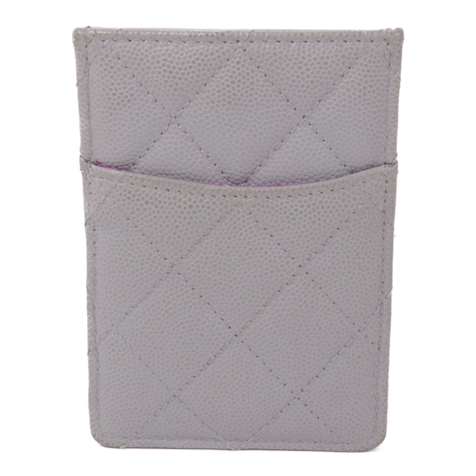 CHANEL 牛皮皮革Card Case金扣卡片套