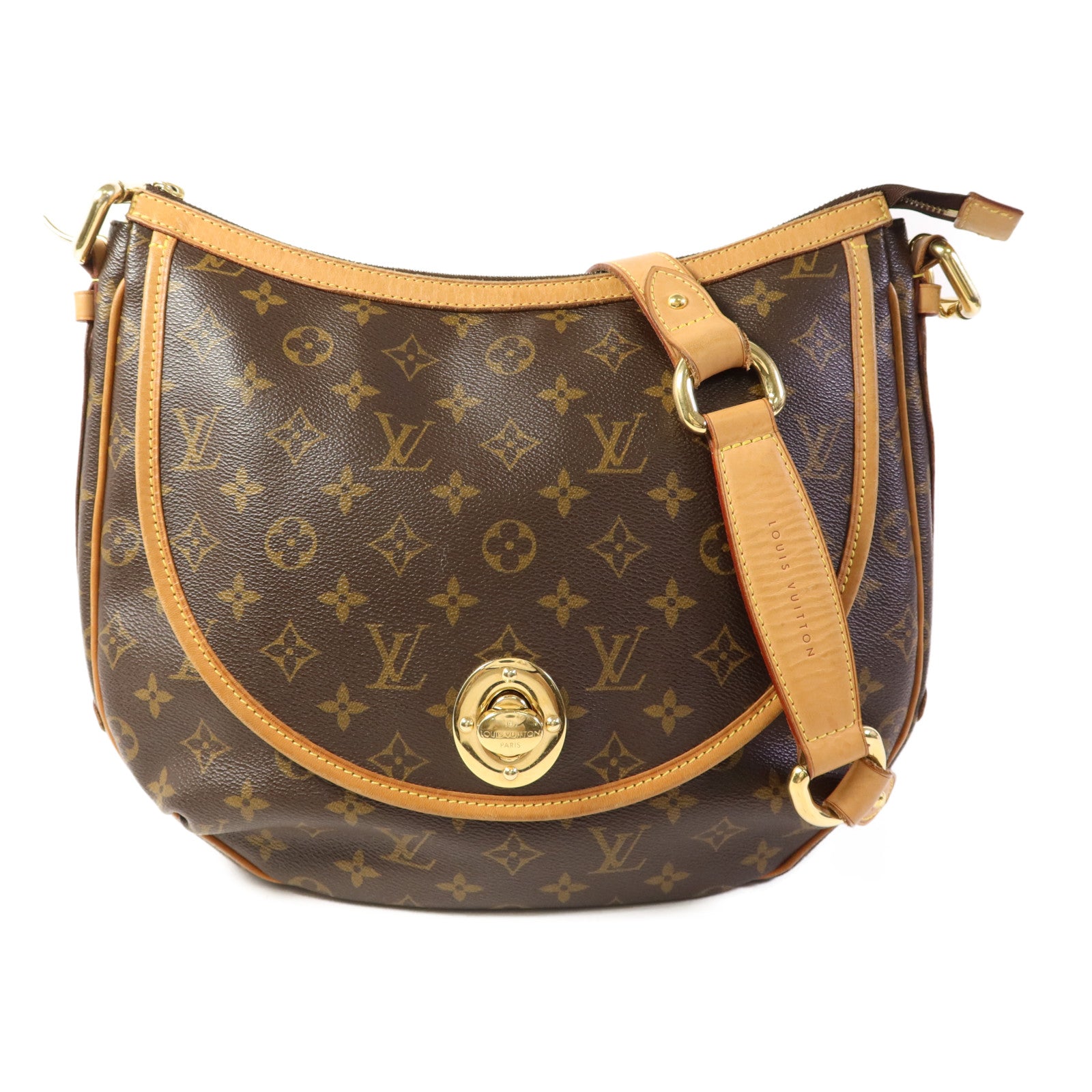 LOUIS VUITTON Monogram Tulum GM金扣肩背袋