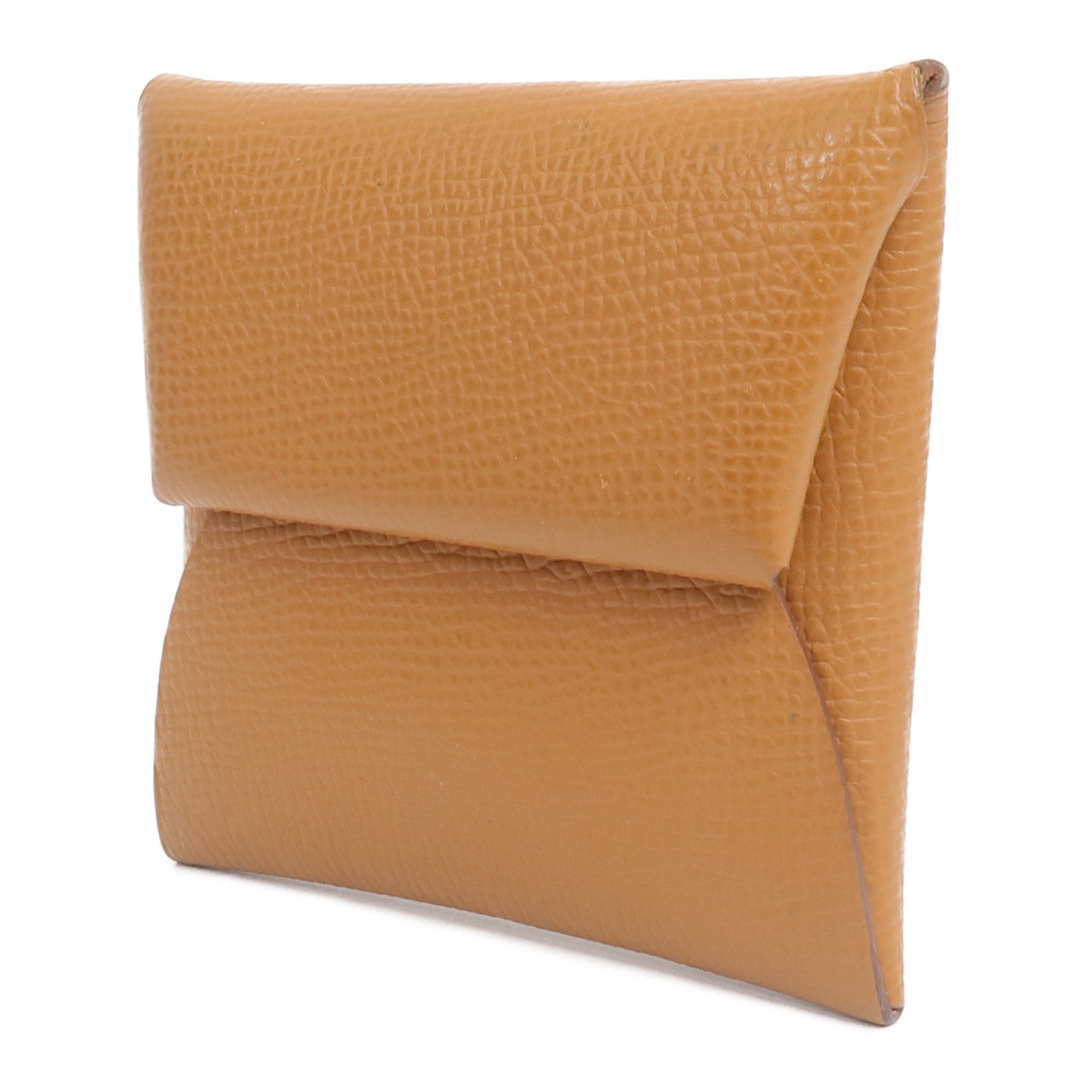 HERMES Epsom皮革Bastia Coin Case零錢包Gold