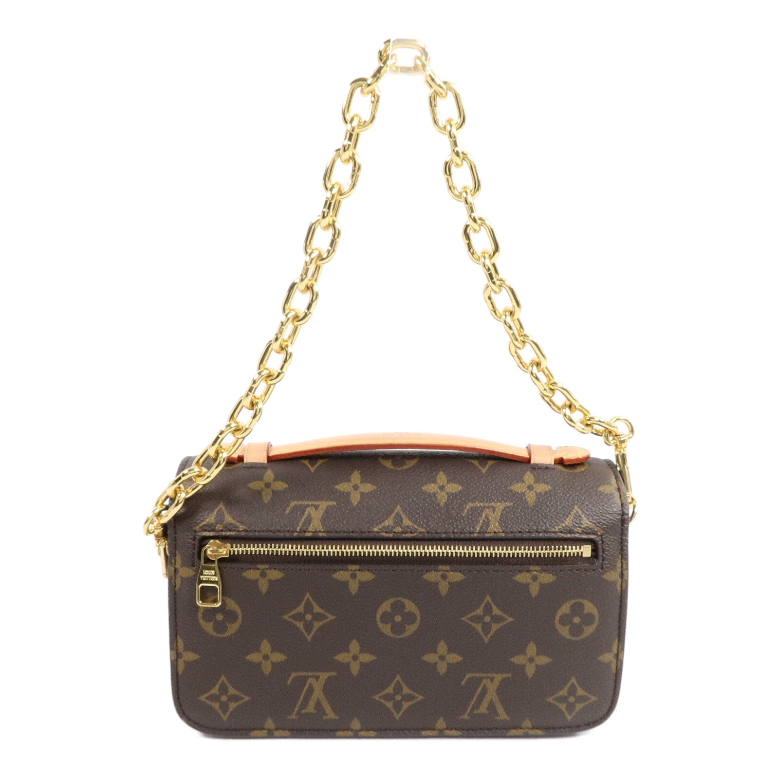 LOUIS VUITTON Monogram Pochette Metis East West手挽肩背兩用袋