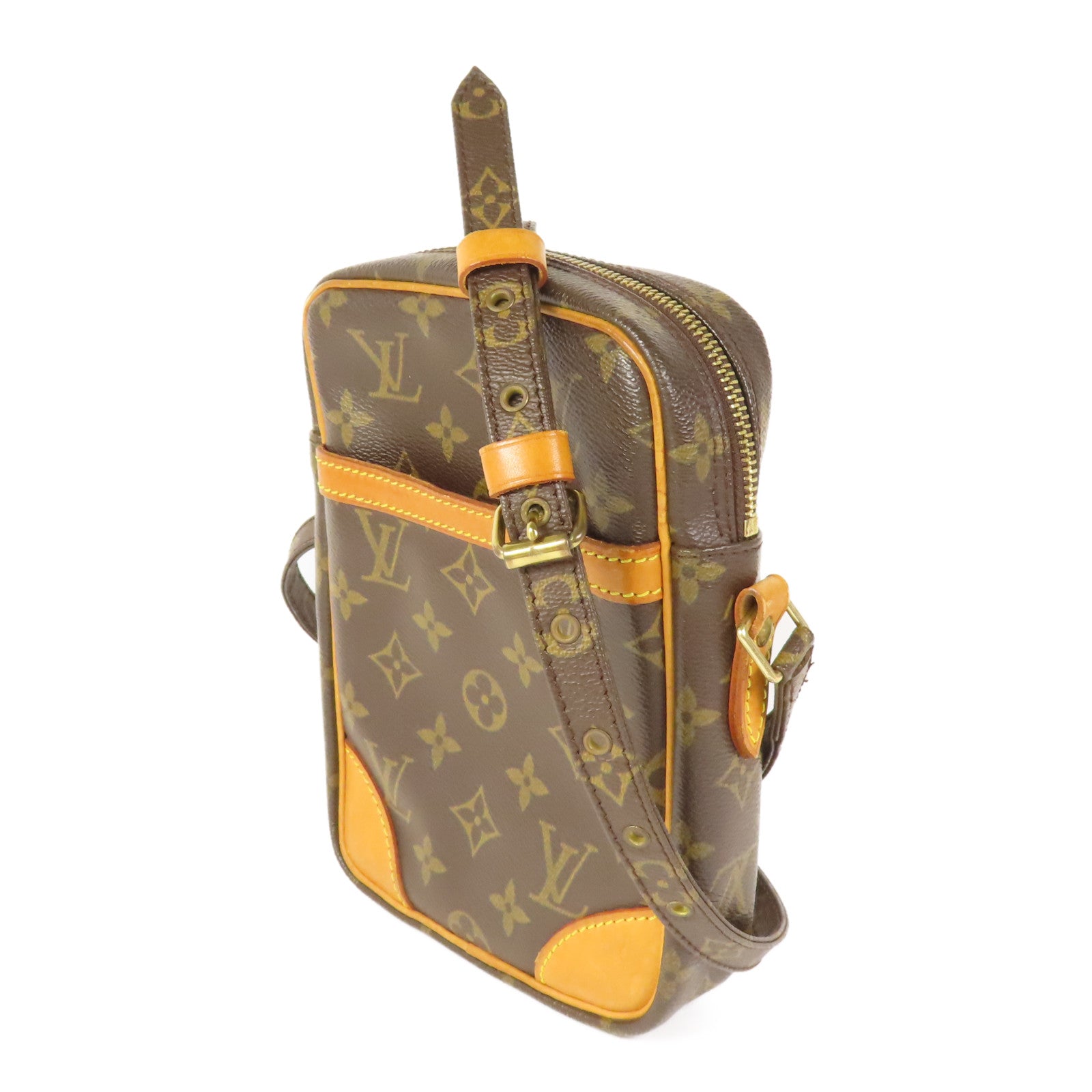 LOUIS VUITTON Monogram Danube金扣肩背袋
