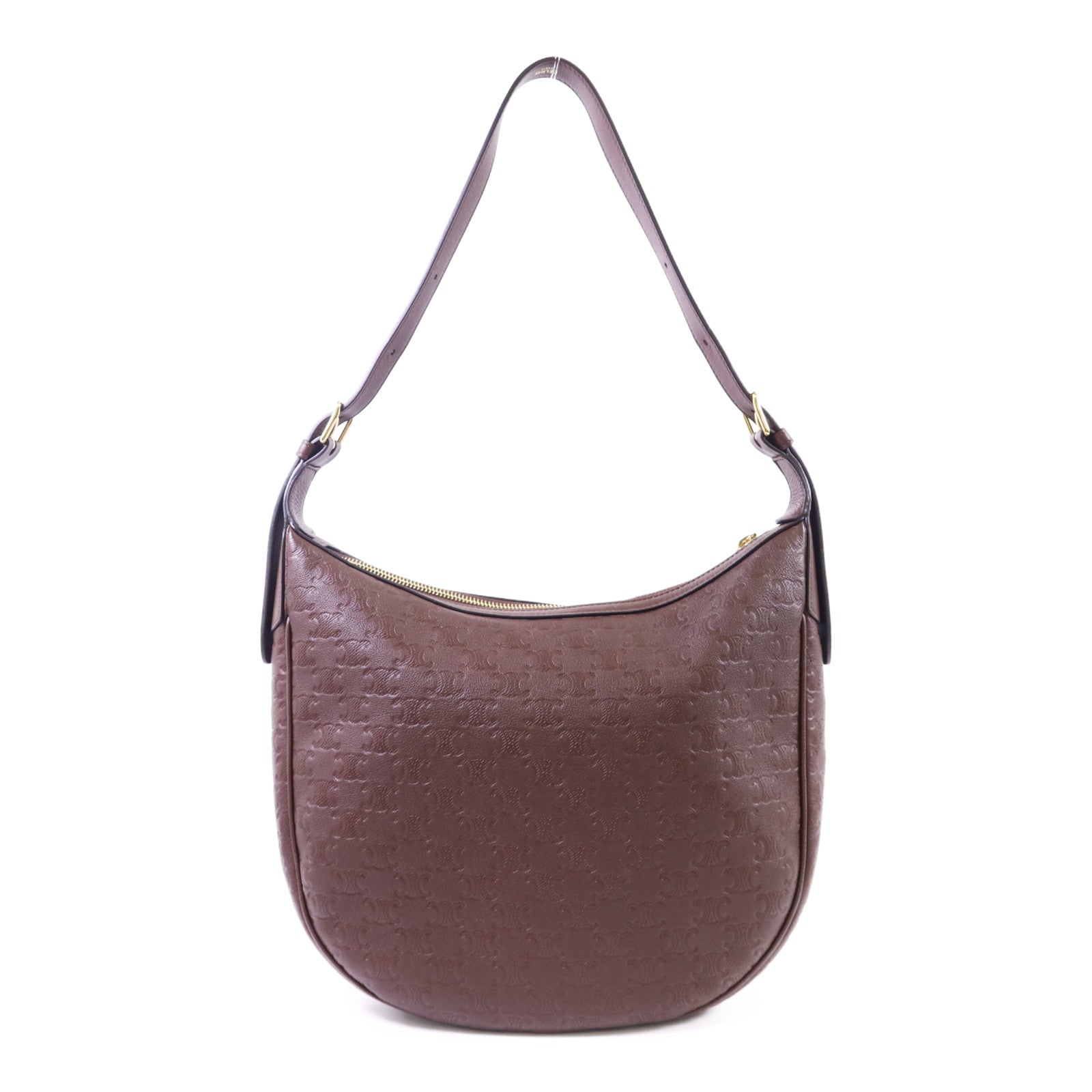 CELINE 【激減優惠】牛皮皮革Heloise Bag金扣肩背袋