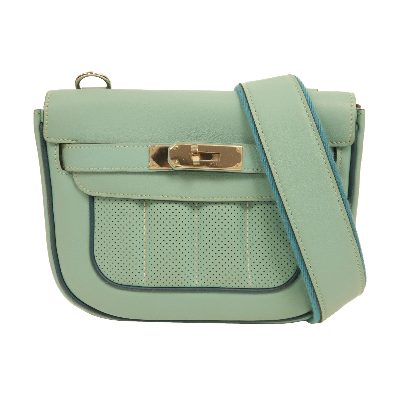HERMES 衣装袋 Hermes Garden Party bag 30/TPM Rose mexico Country leather