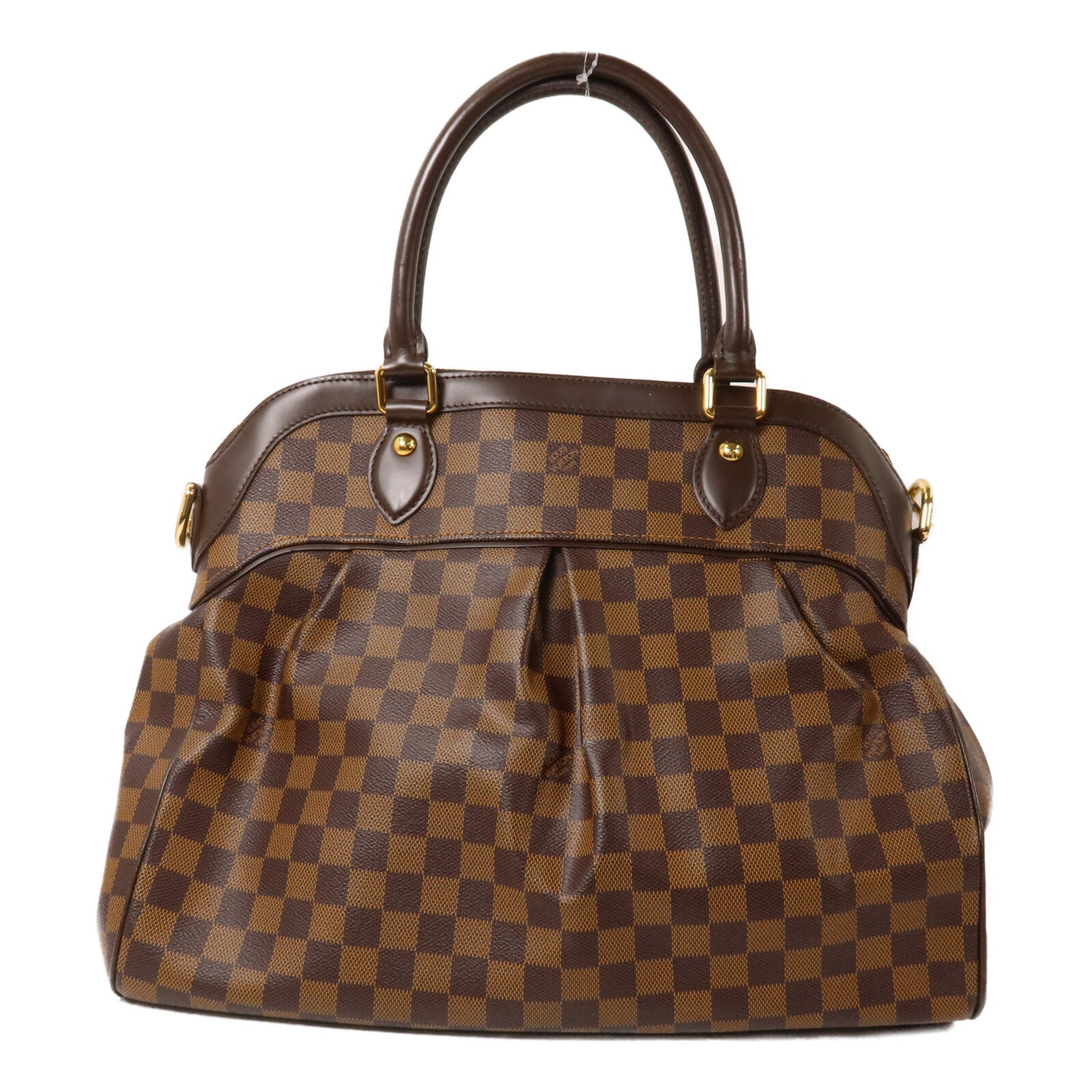 LOUIS VUITTON Damier Trevi GM手挽肩背兩用袋