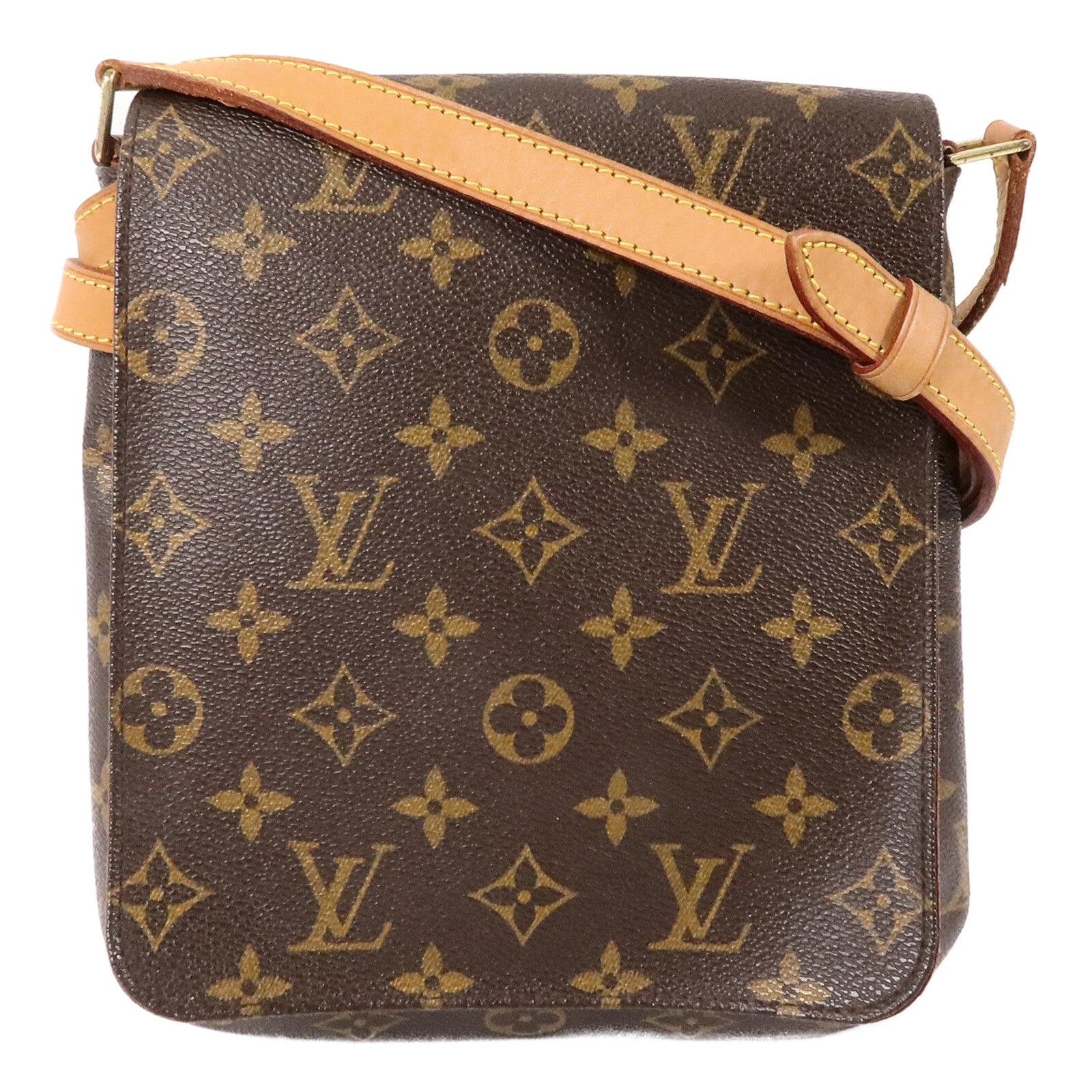 LOUIS VUITTON Monogram Musette Salsa Short金扣肩背袋