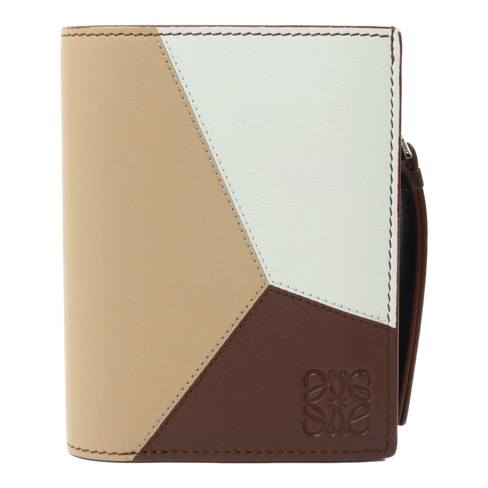 LOEWE 牛皮皮革Puzzle Slim Compact Wallet錢包