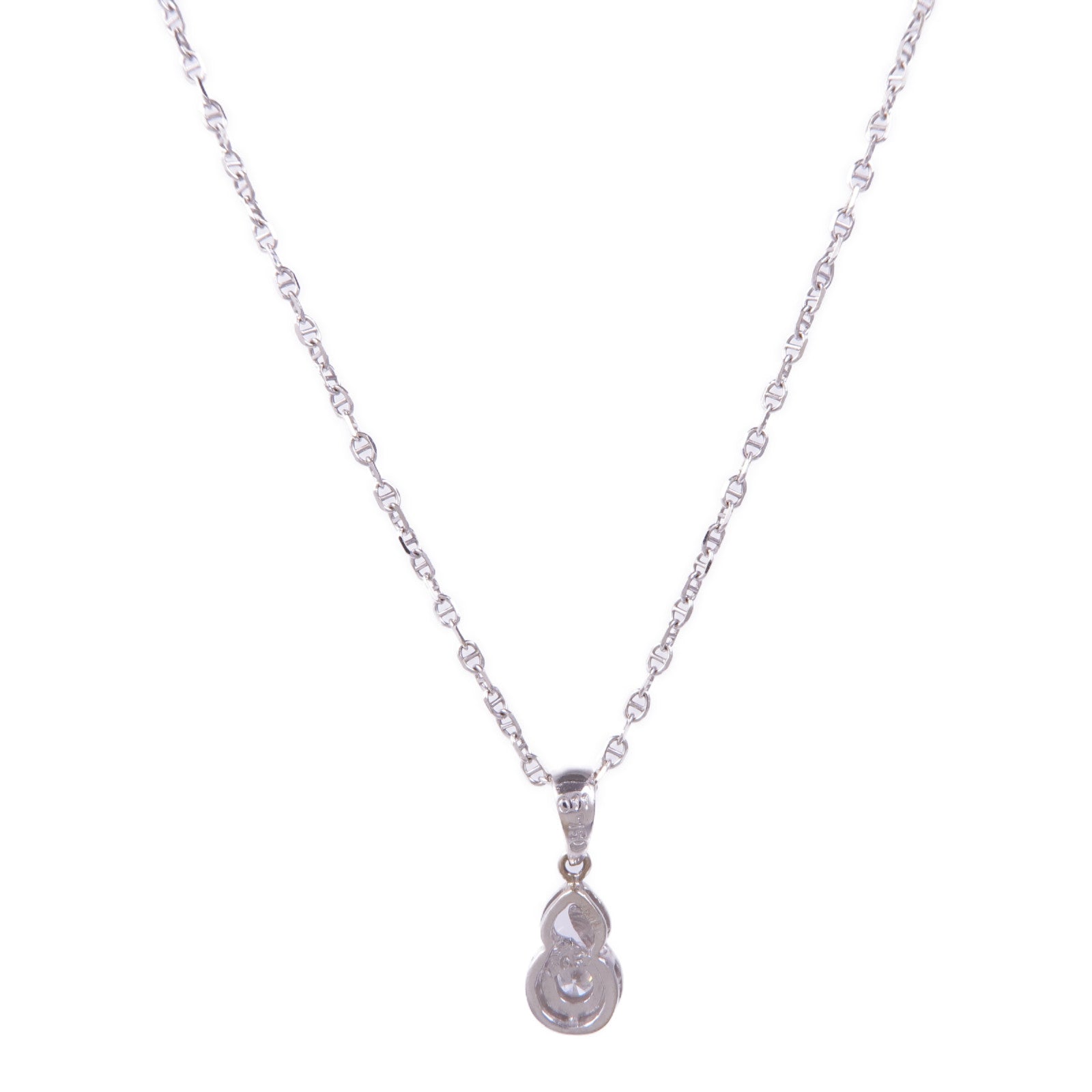 JEWELRY 18K白金Diamond Necklace鑽石項鍊