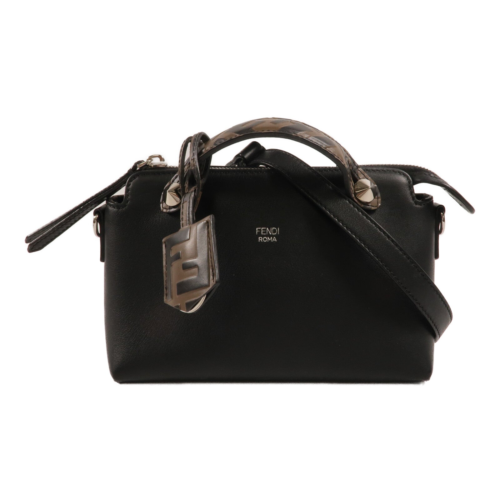 FENDI 牛皮皮革By The Way Mini手挽肩背兩用袋