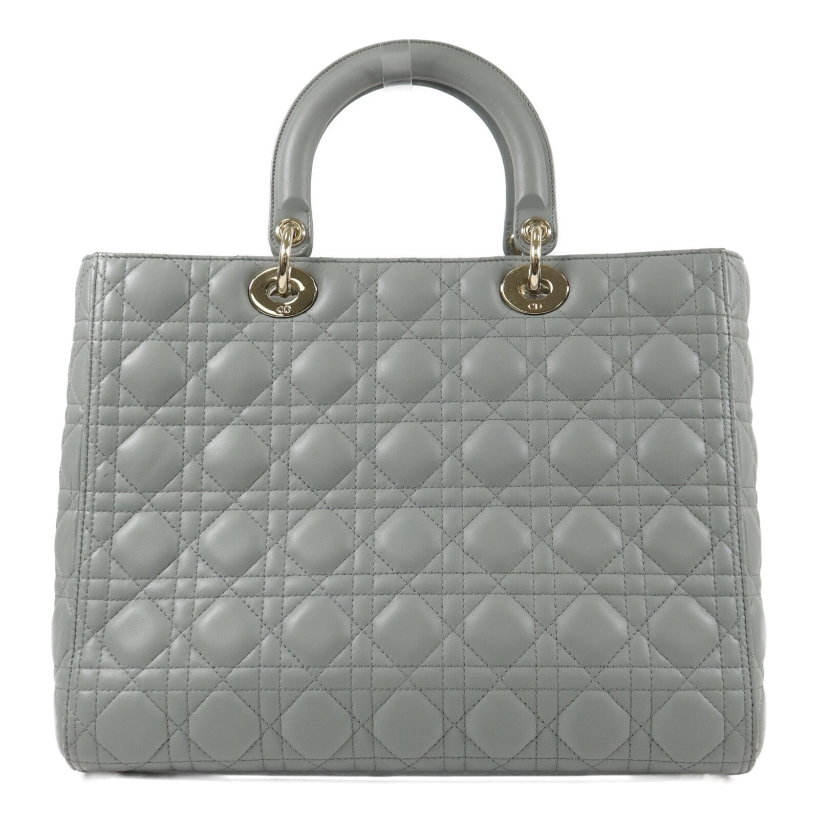 Dior 羊皮皮革Lady Dior Large手挽袋