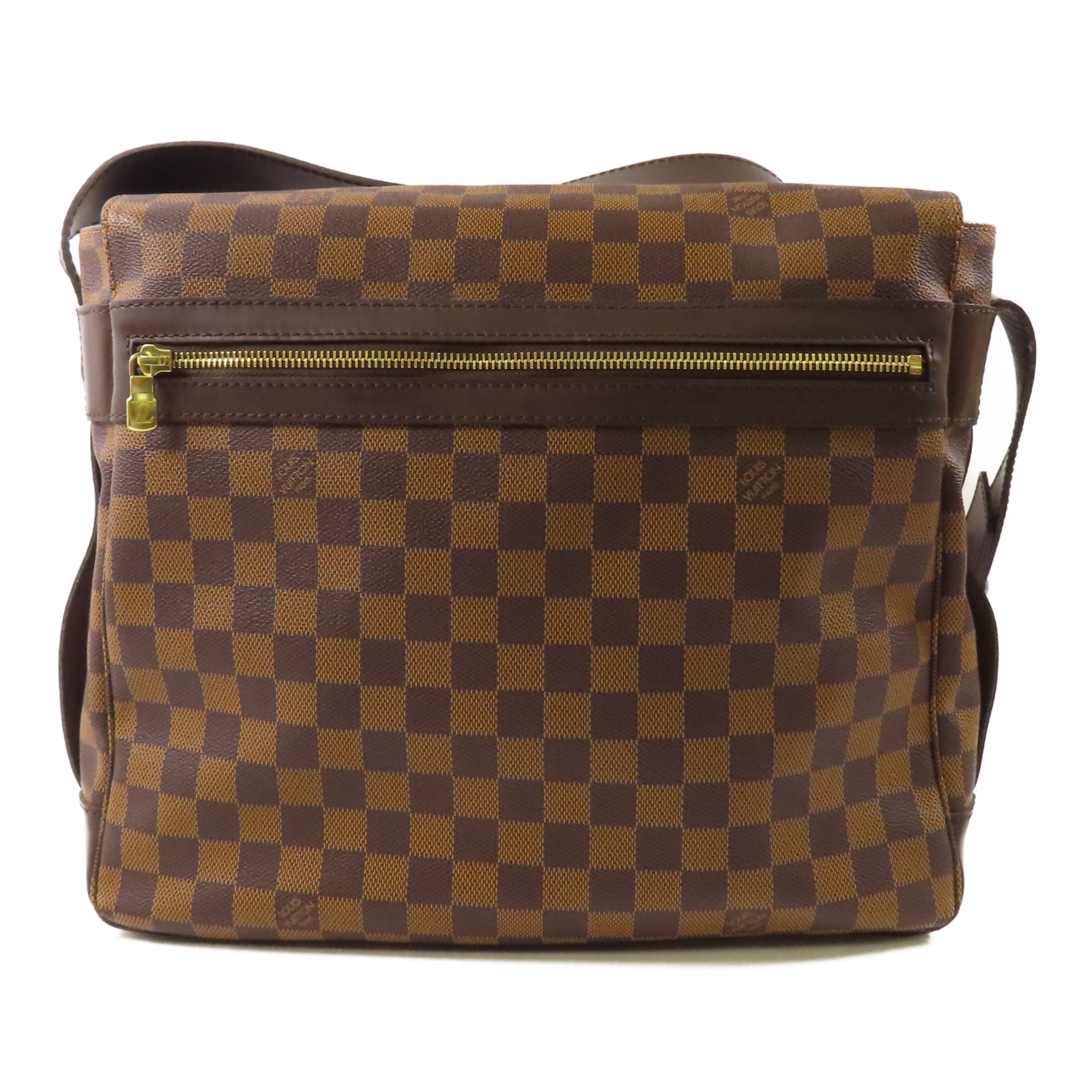 LOUIS VUITTON Damier Bastille金扣肩背袋