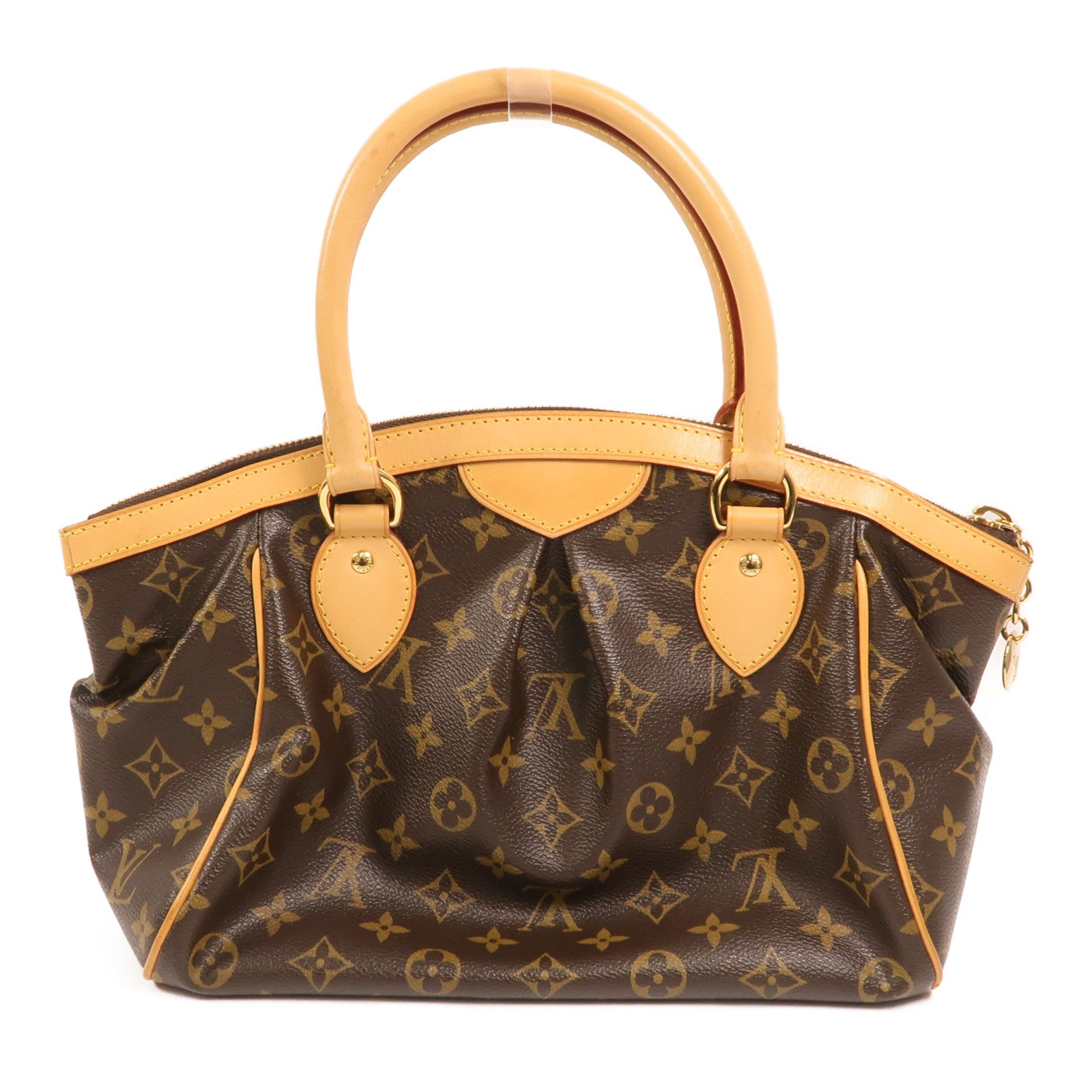 LOUIS VUITTON Monogram Tivoli PM金扣手挽袋
