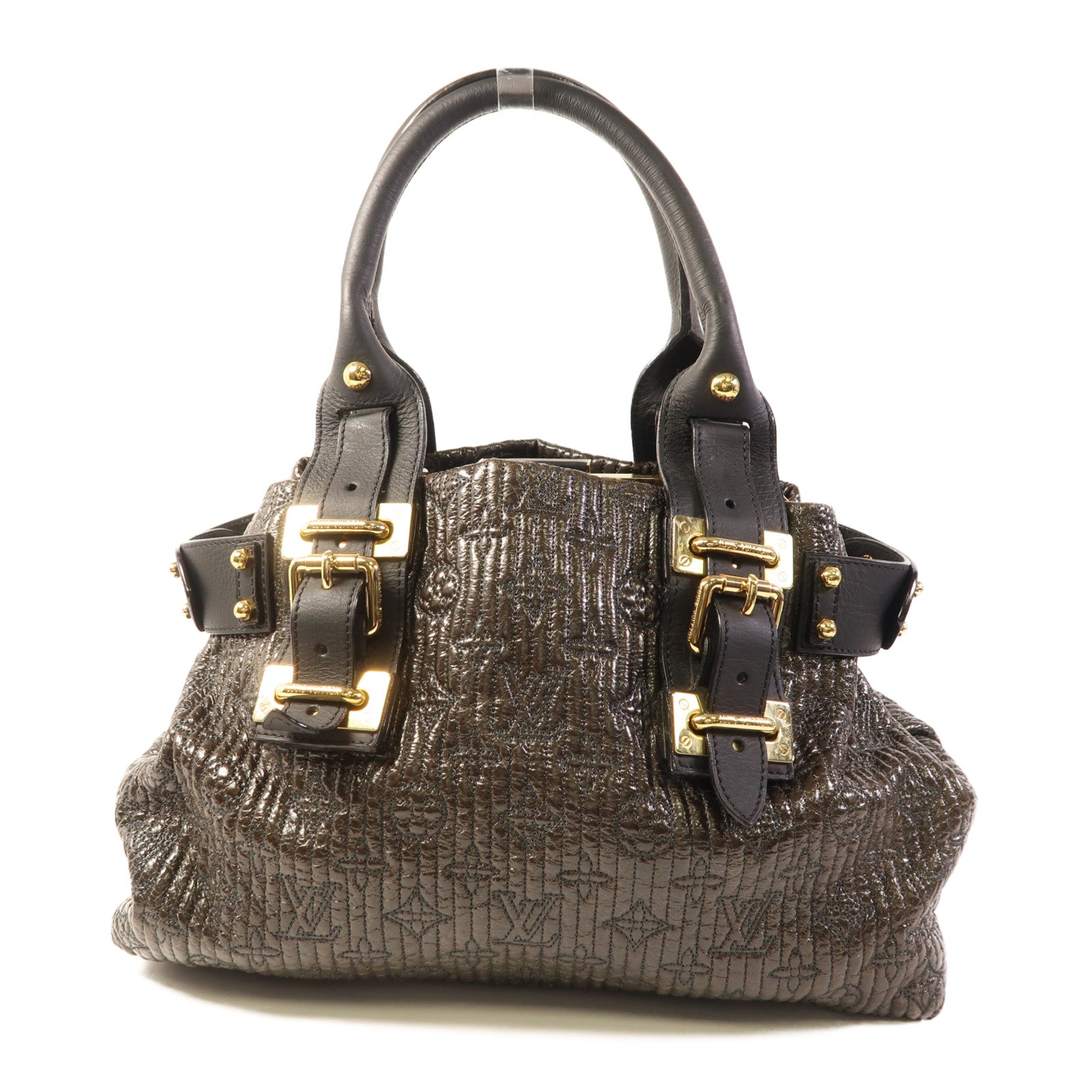 LOUIS VUITTON Monogram Motard Biker金扣肩背袋