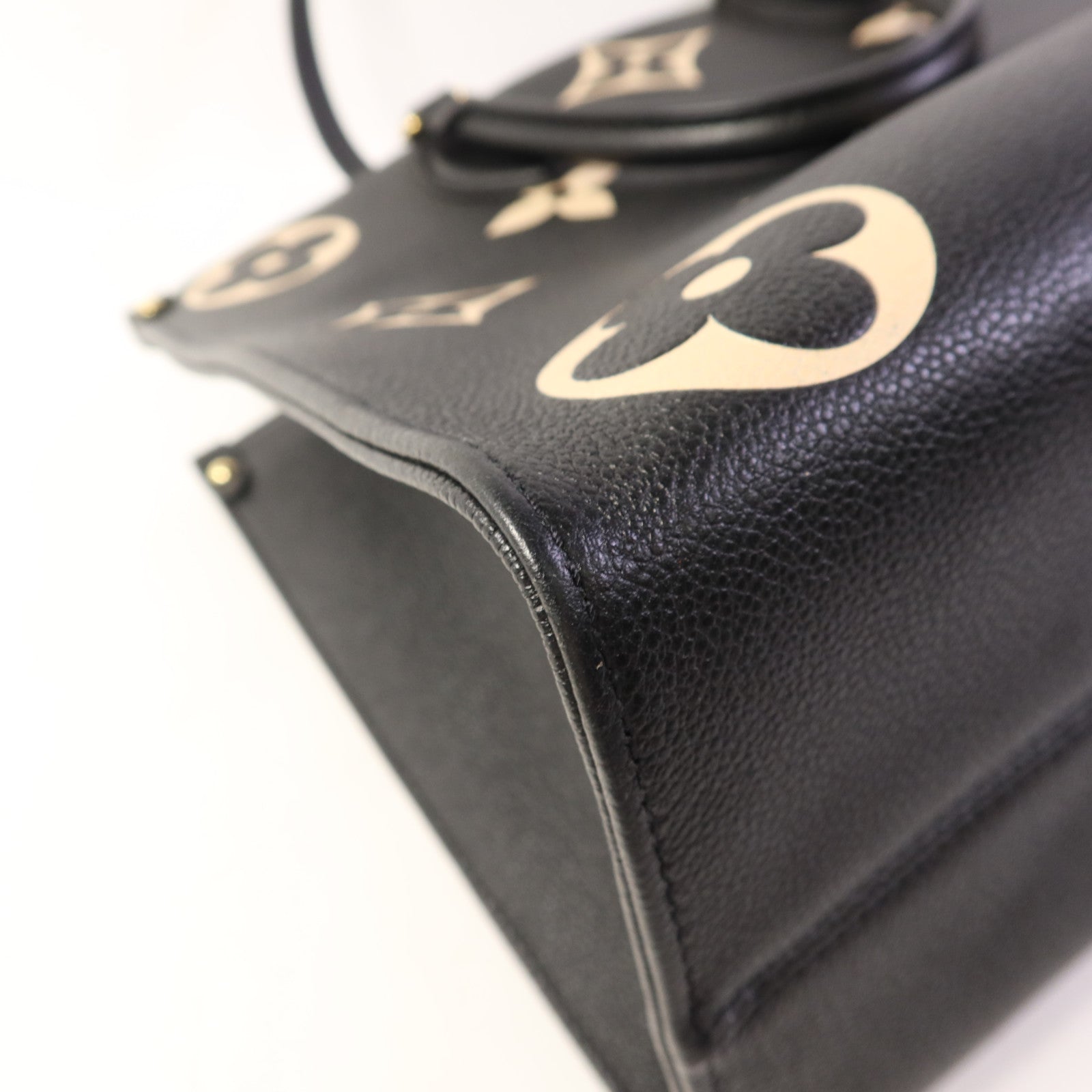 LOUIS VUITTON Monogram Empreinte OnTheGO金扣手挽肩背兩用袋