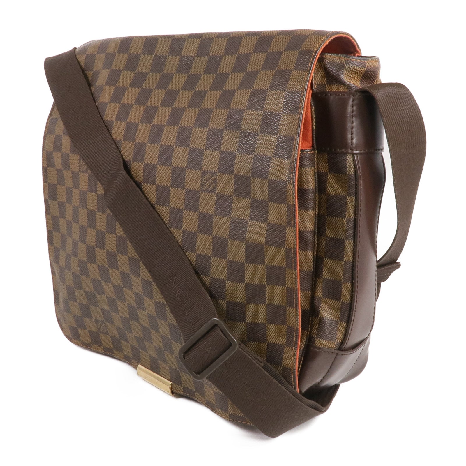 LOUIS VUITTON Damier Bastille金扣肩背袋