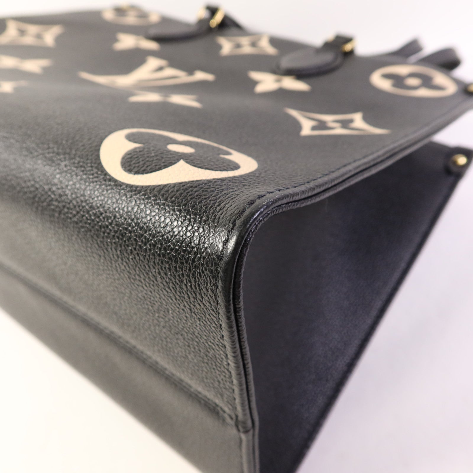 LOUIS VUITTON Monogram Empreinte OnTheGO金扣手挽肩背兩用袋