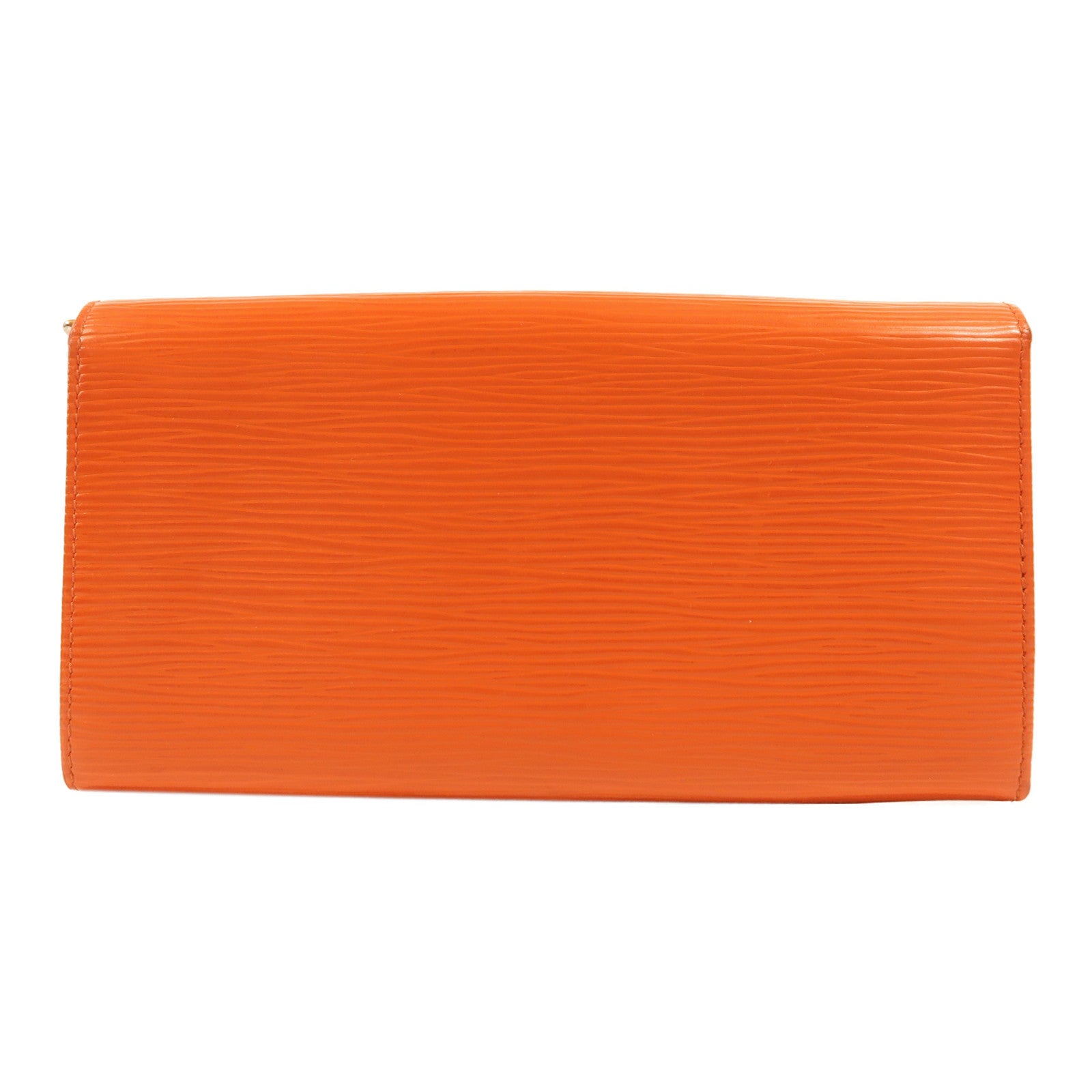 LOUIS VUITTON Epi Portefeuille Sarah Long Wallet銀扣長錢包