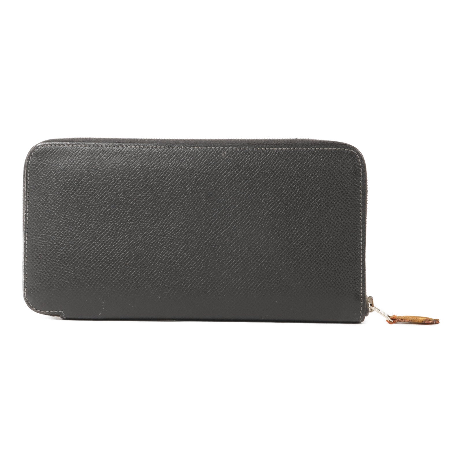 HERMES Epsom皮革Silk In Long Wallet長錢包Etain