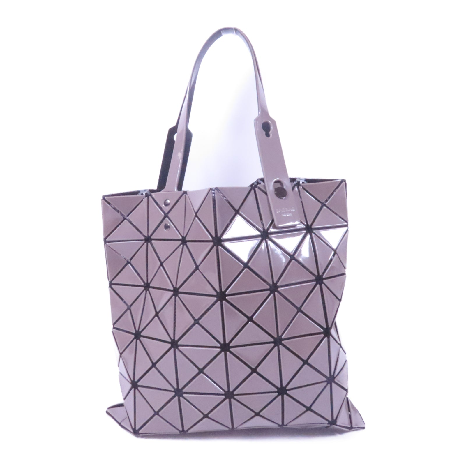 BAO BAO ISSEYMIYAKE PVC Tote Bag肩背袋灰色
