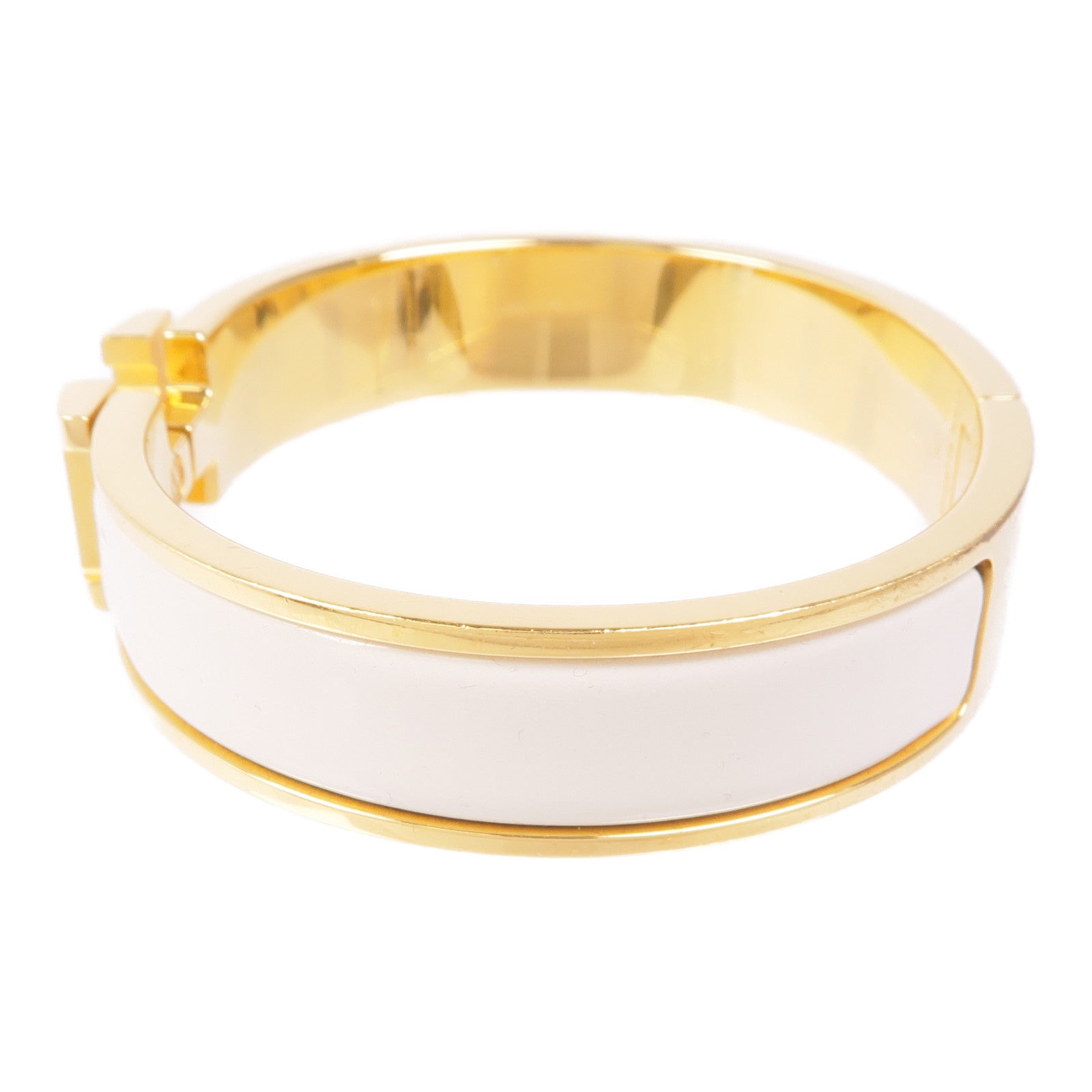 HERMES 琺瑯/金屬Clic H手鐲