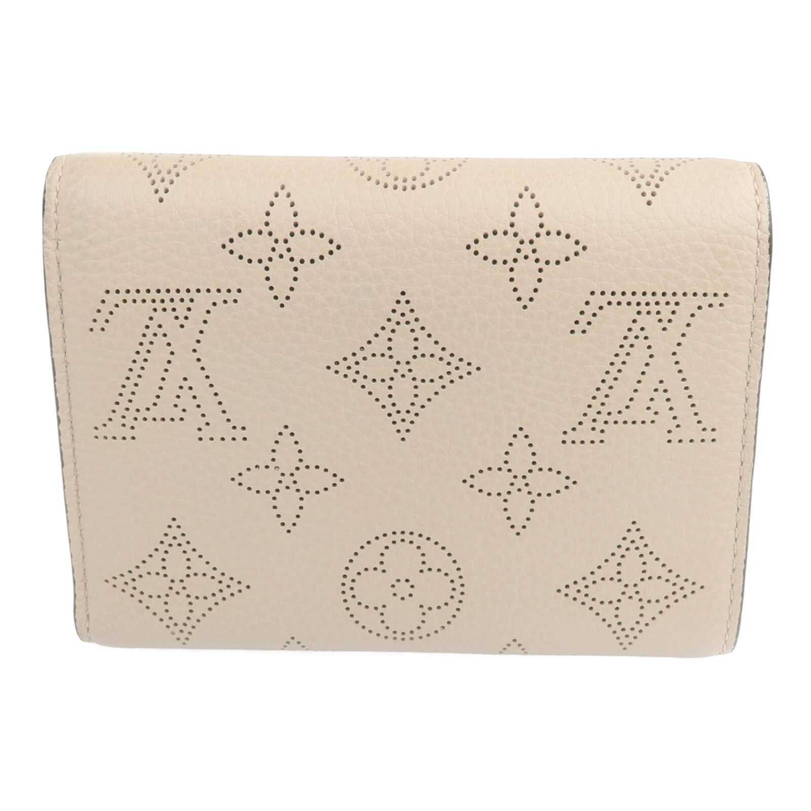 LOUIS VUITTON Monogram Mahina Victorine銀扣錢包