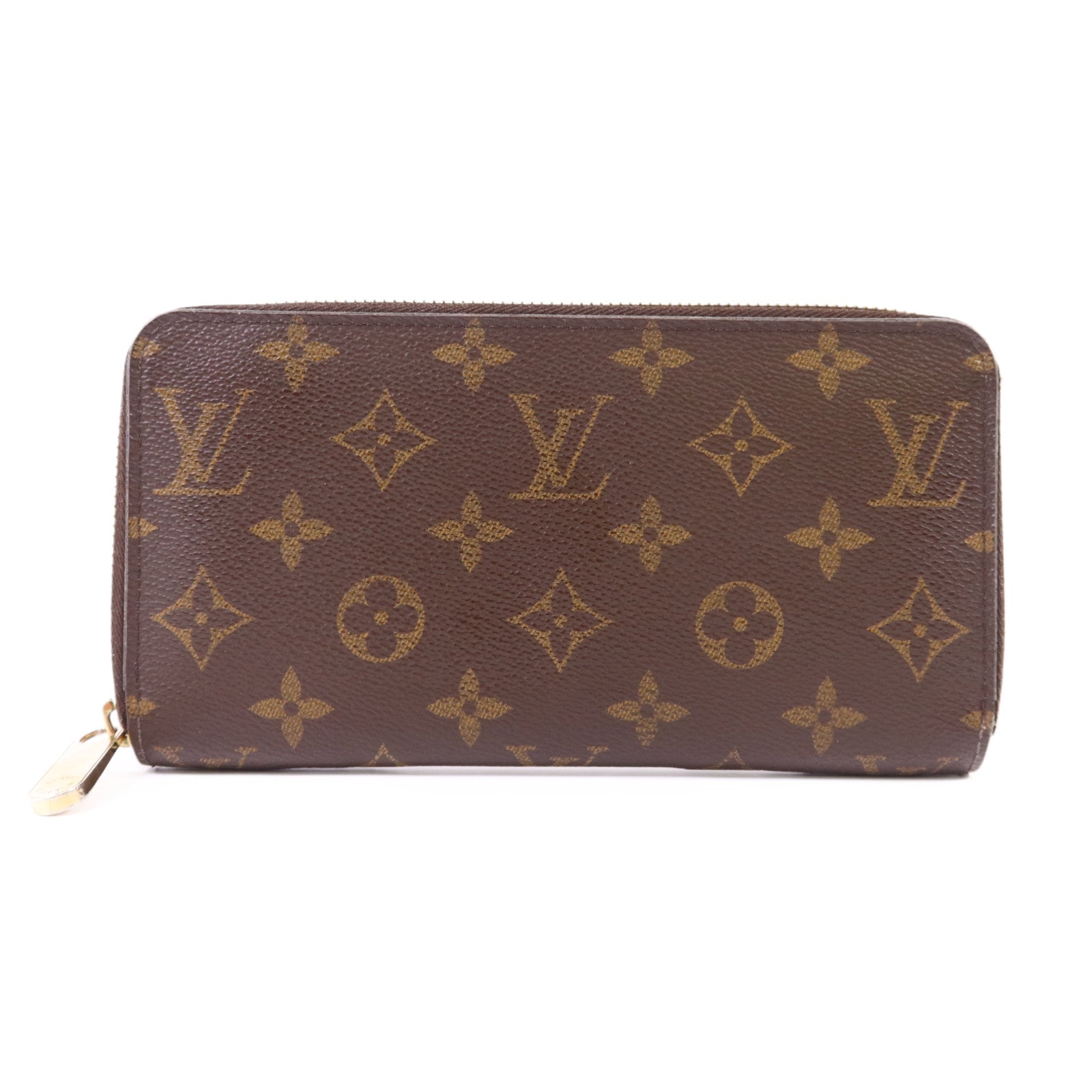 LOUIS VUITTON Monogram Zipper Long Wallet金扣長錢包