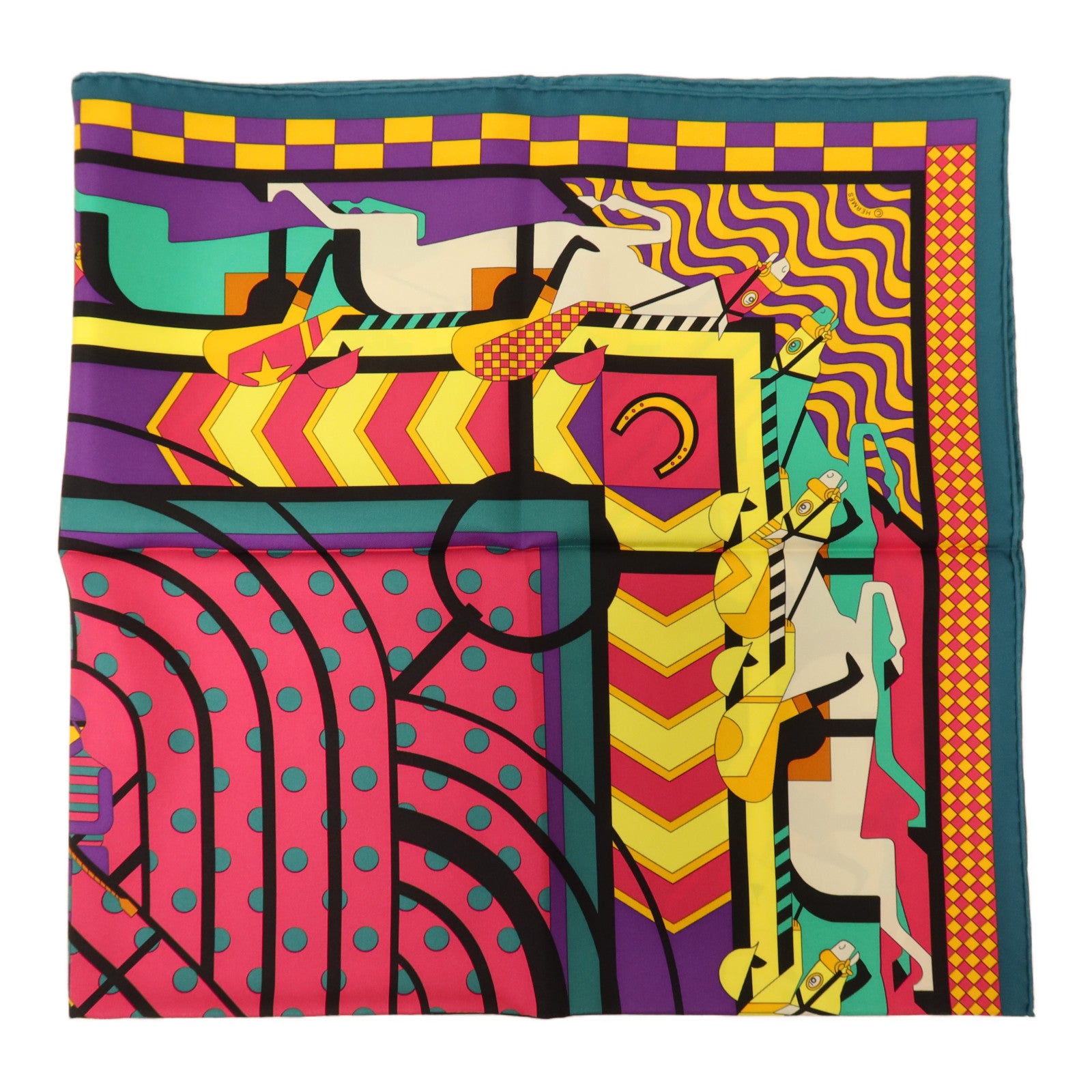 HERMES 絲質Scarf 90x90絲巾