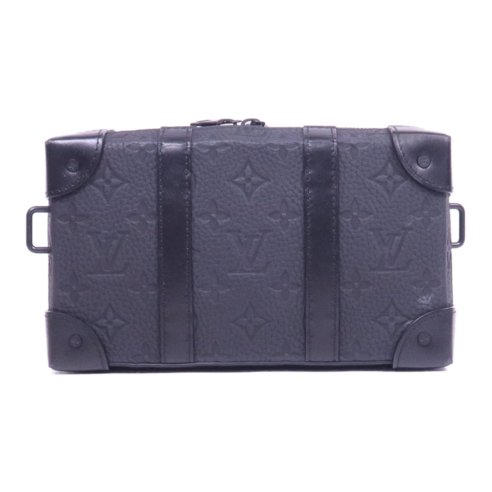 LOUIS VUITTON Monogram Taurillon Soft Trunk肩背袋