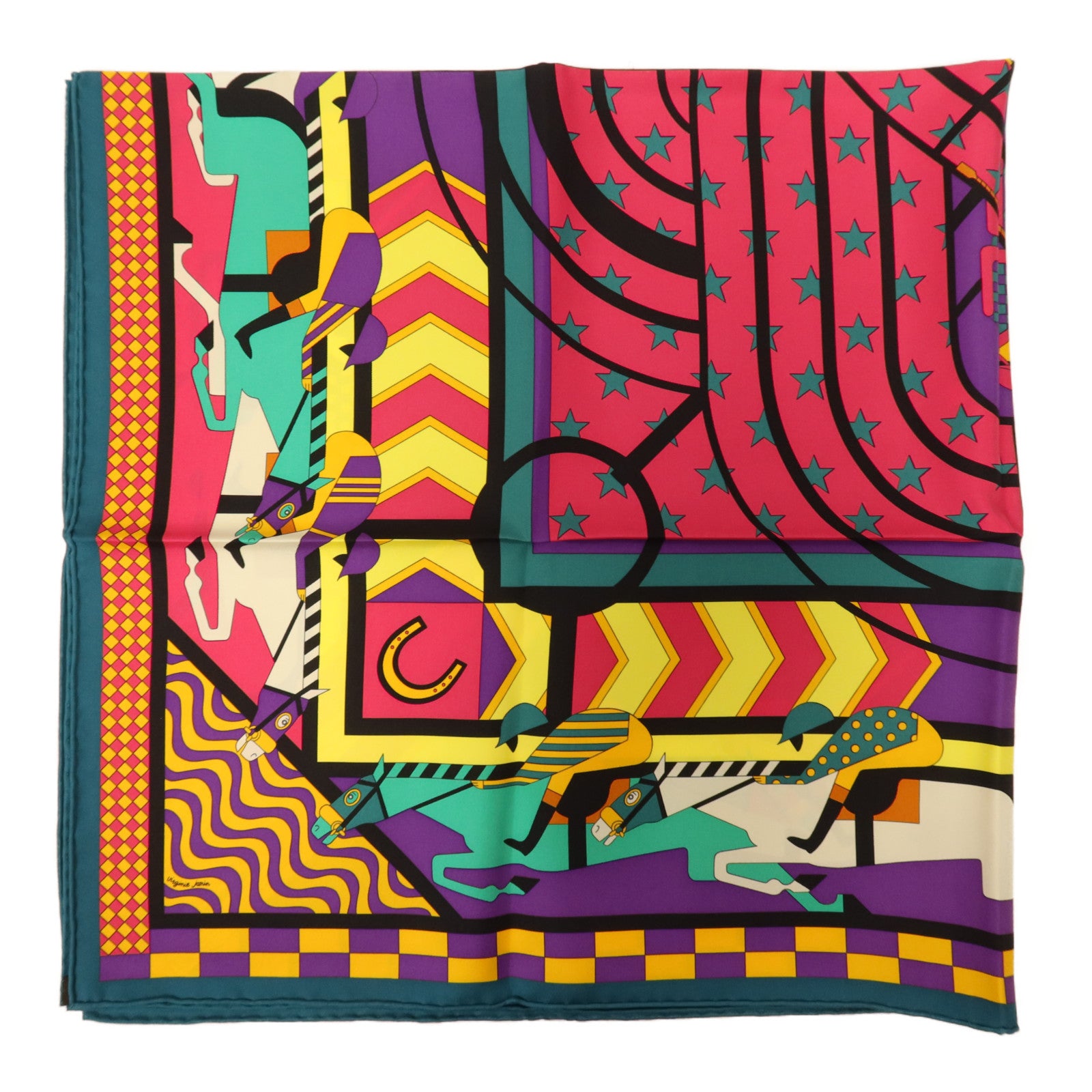 HERMES 絲質Scarf 90x90絲巾