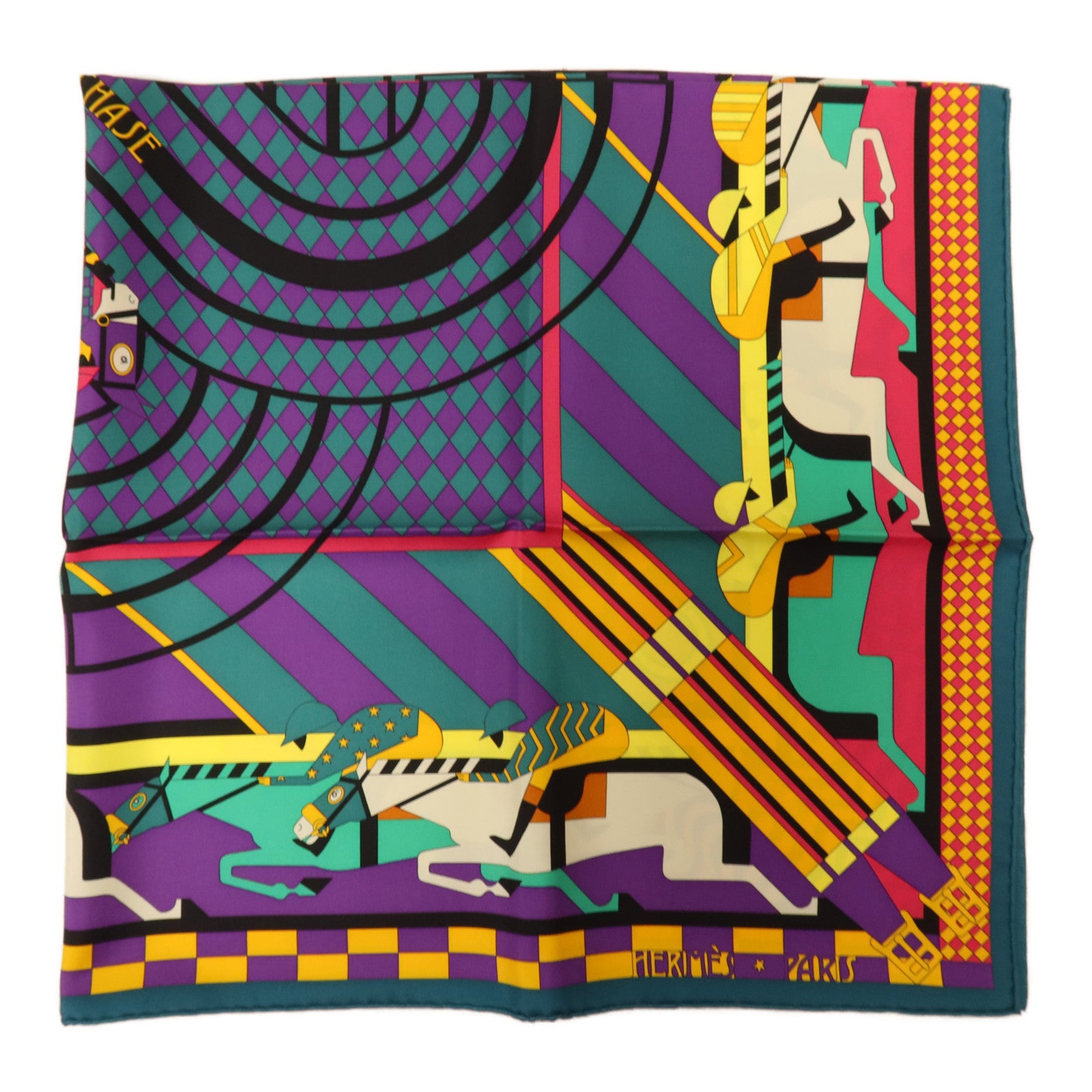 HERMES 絲質Scarf 90x90絲巾