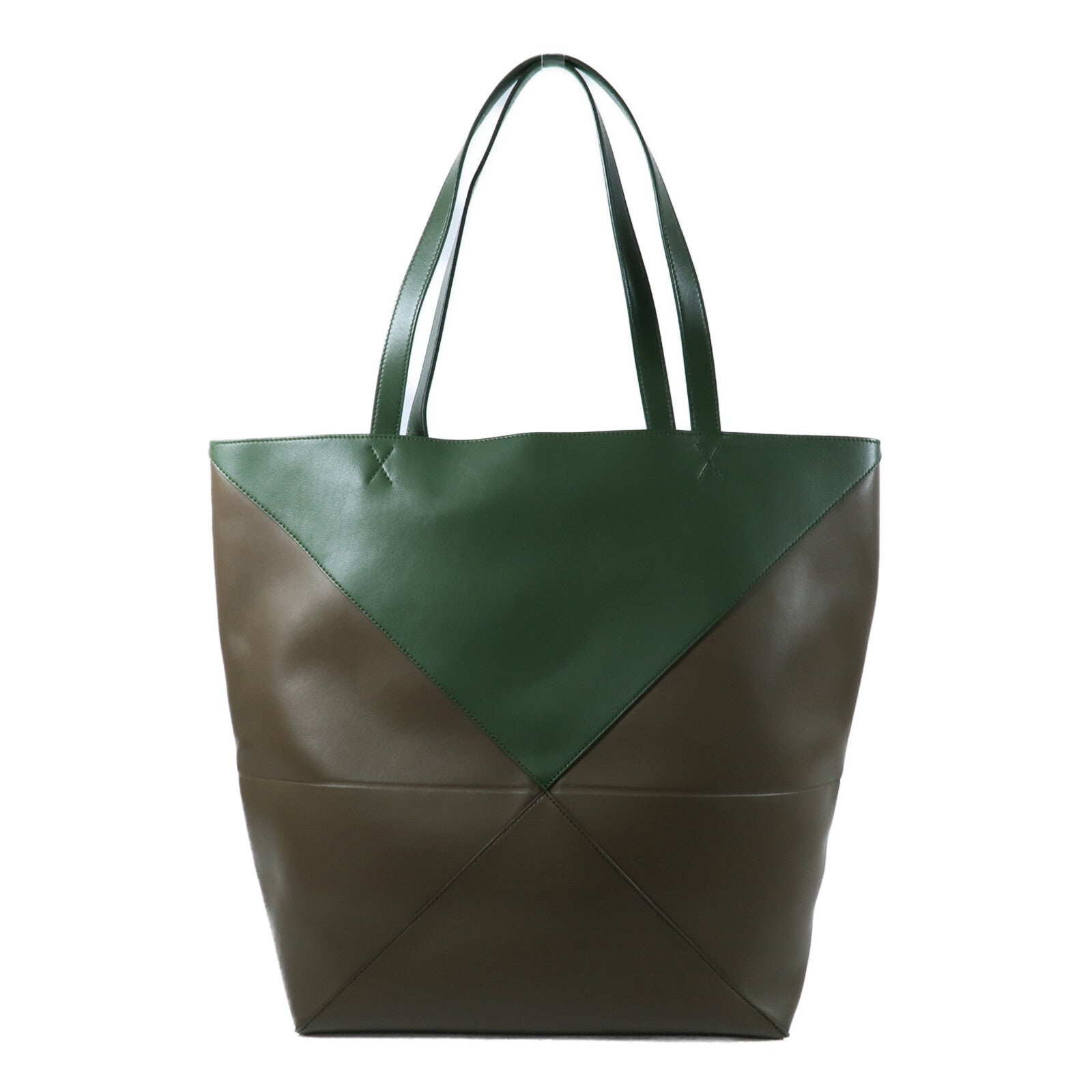LOEWE 牛皮皮革Puzzle Fold Tote手挽袋