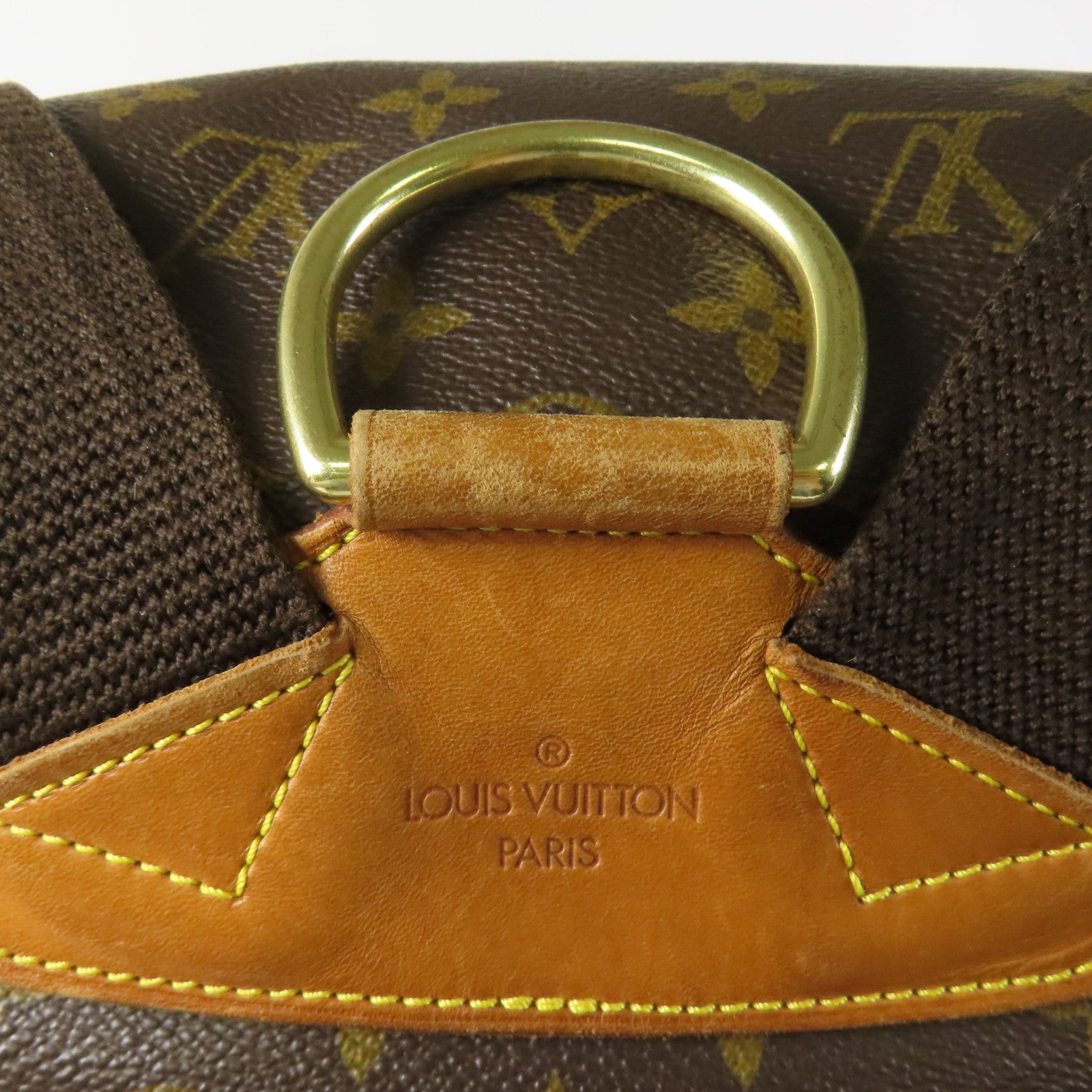 LOUIS VUITTON Monogram Montsouris GM金扣背包
