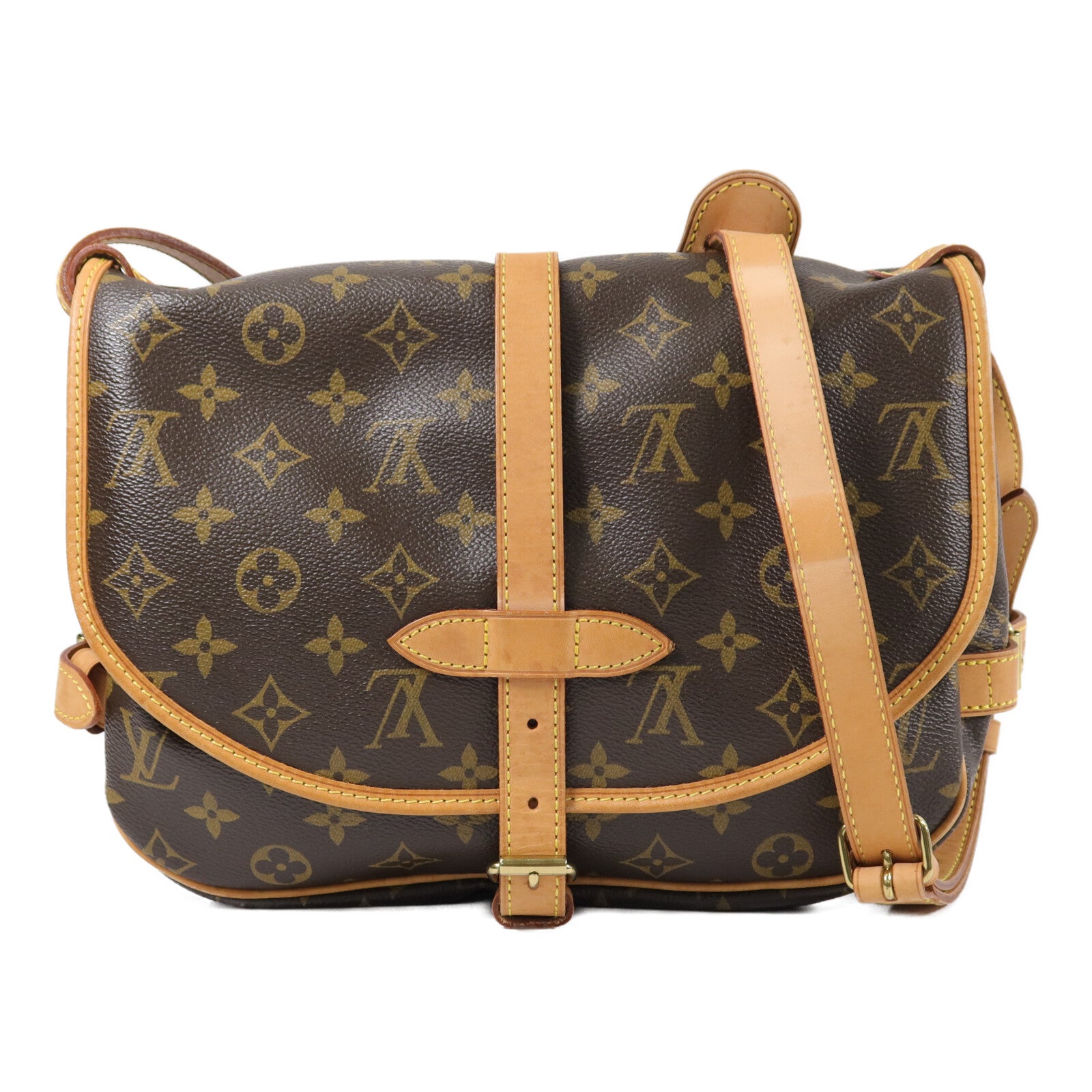 LOUIS VUITTON Monogram Saumur 30肩背袋